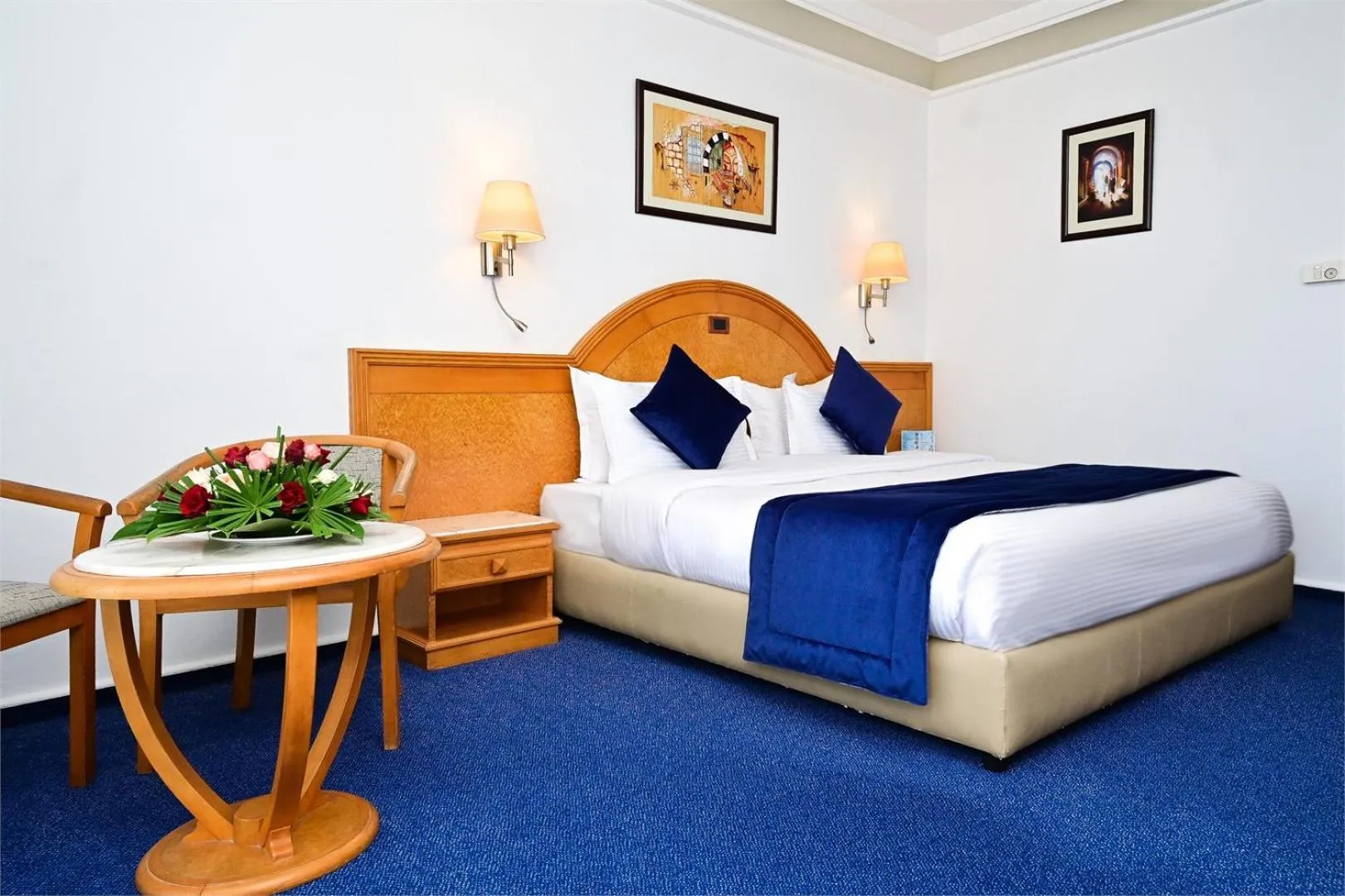 Bed in Mahdia Palace Thalasso