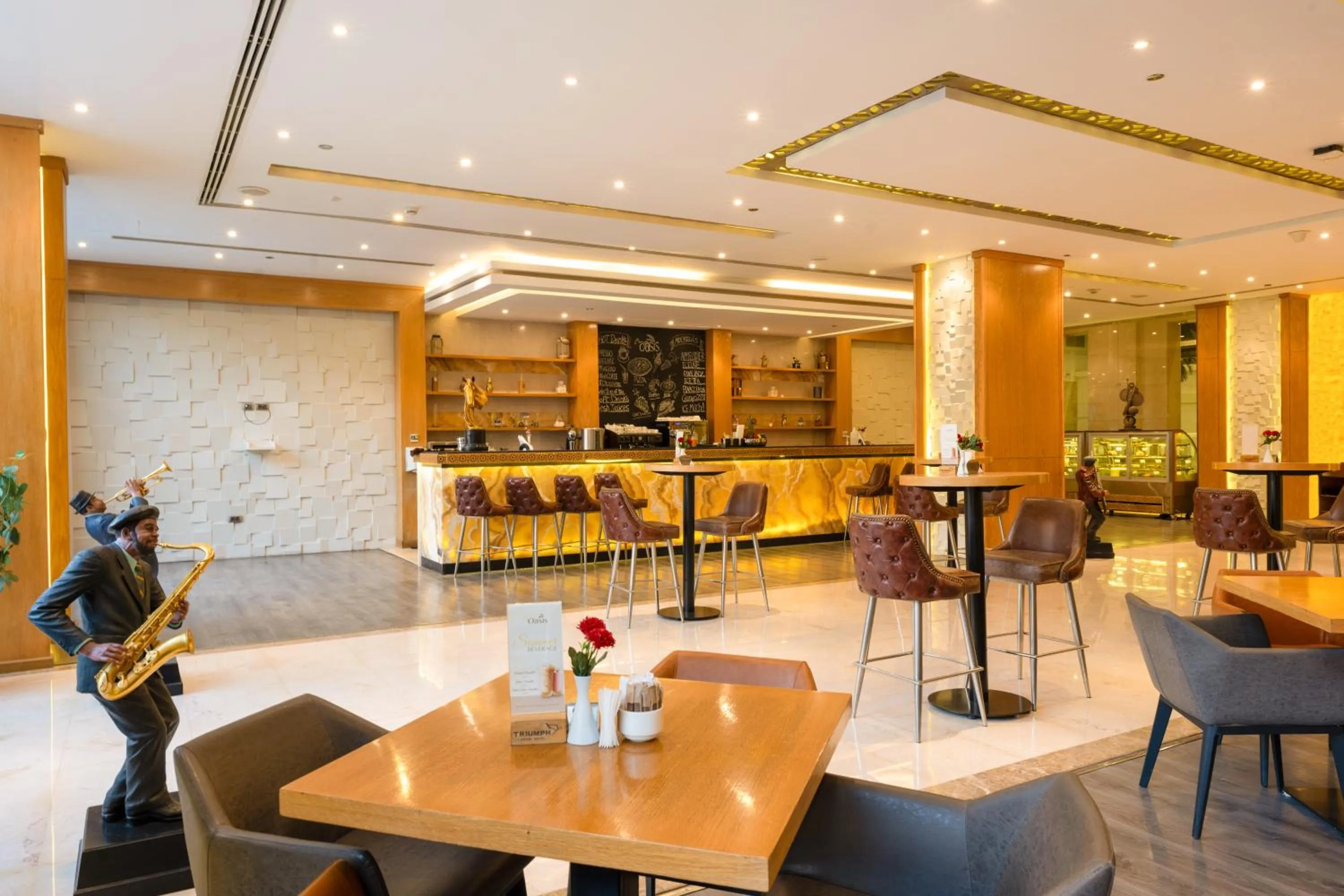 Restaurant/places to eat in Triumph Luxury Hotel