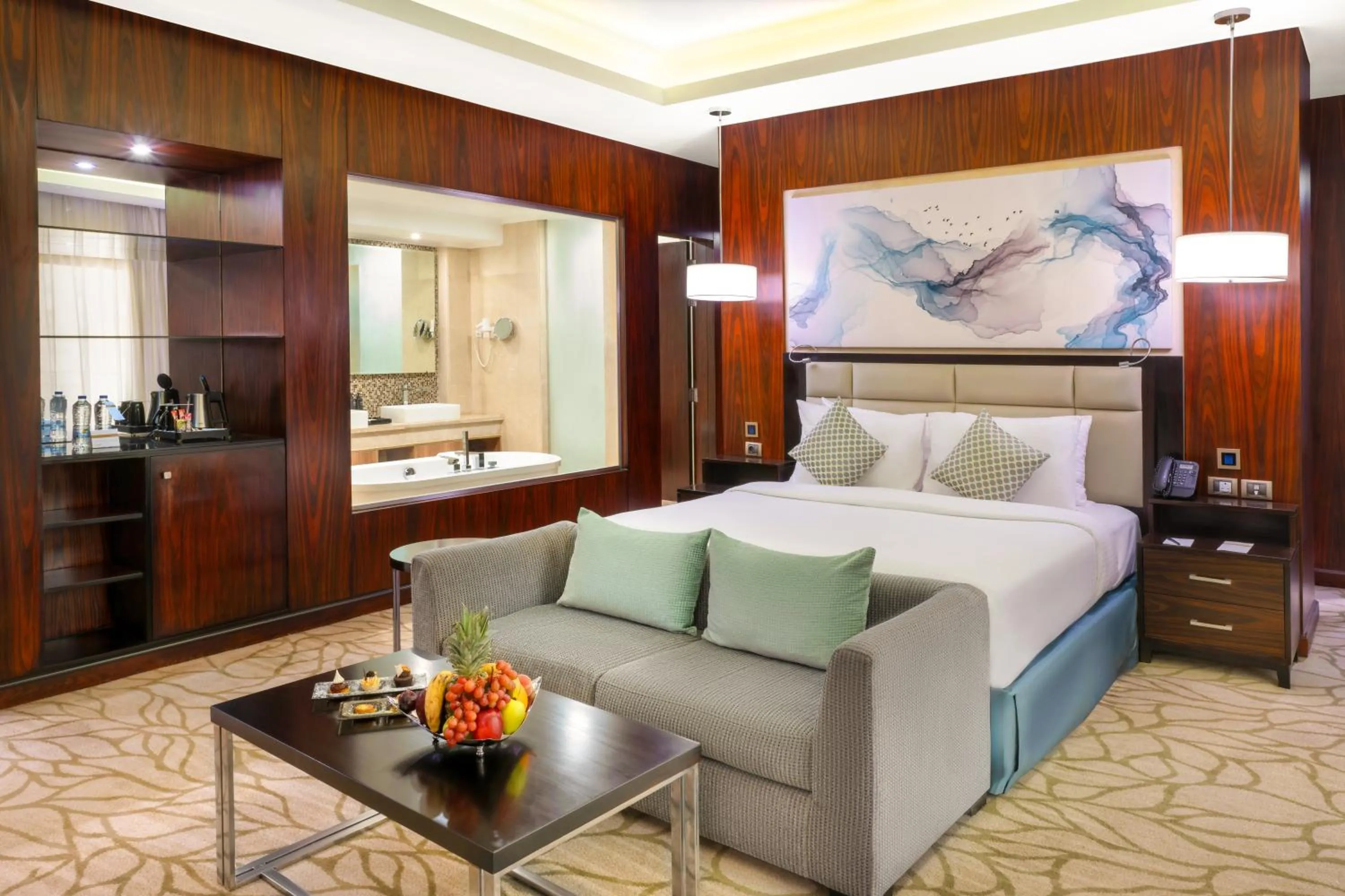 Bedroom, Bed in Triumph Luxury Hotel