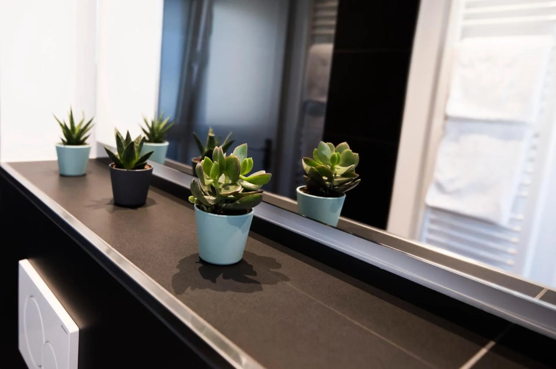 Bathroom in Mood contemporary living