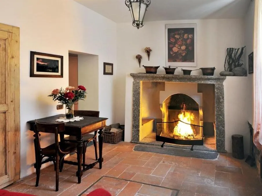 Living room in B&B Aquarelle