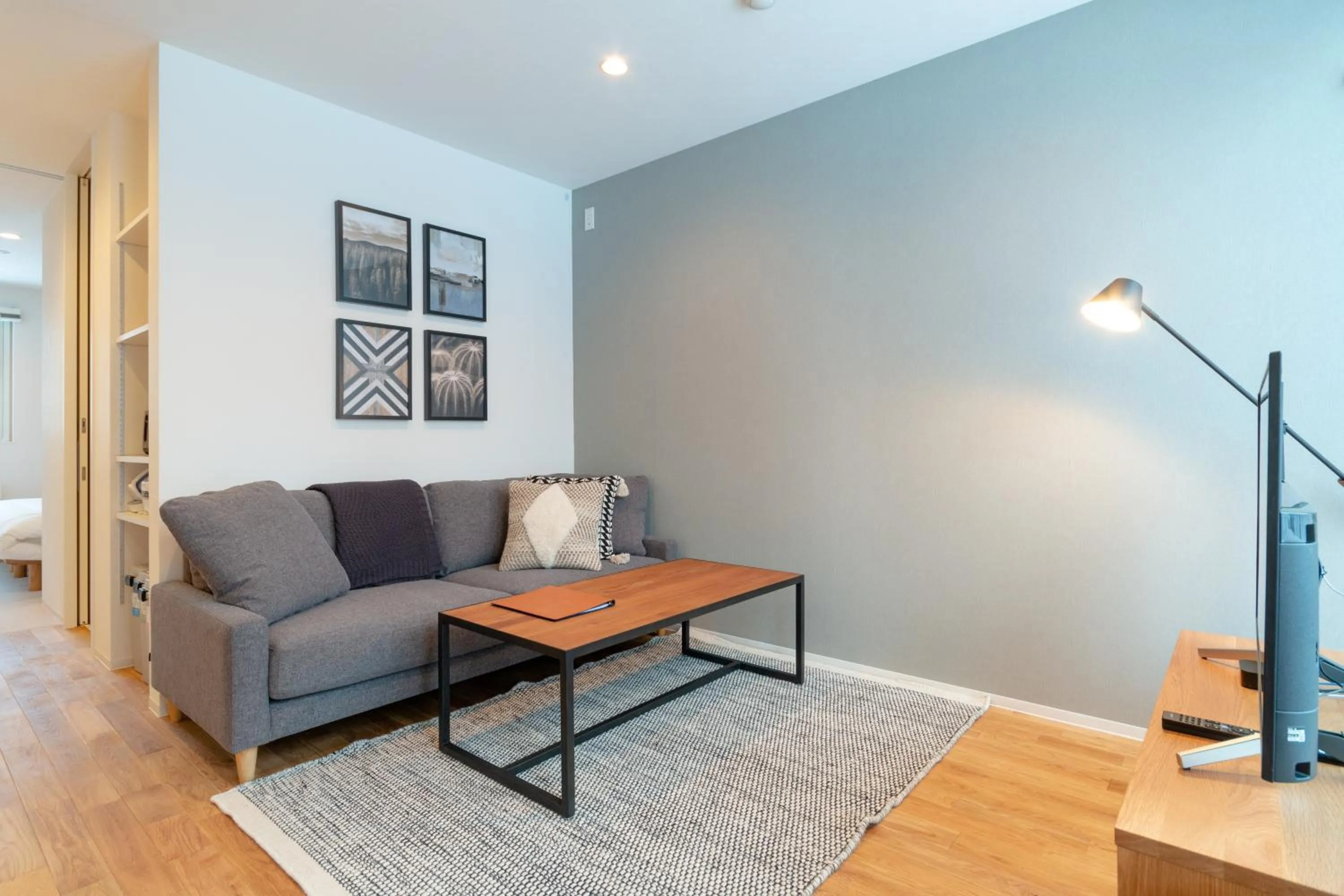 Living room in ROKU by H2 Life