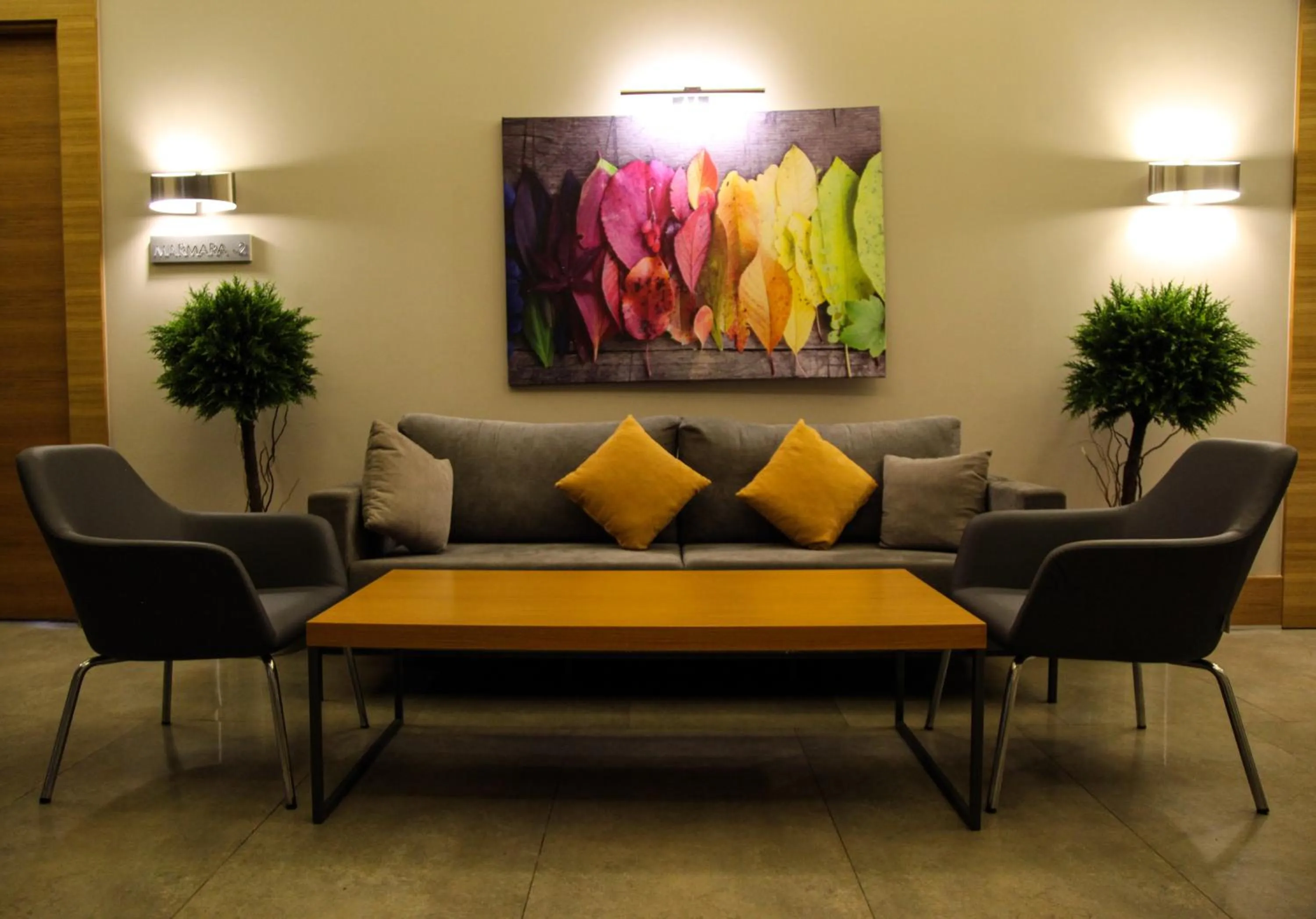 Seating area in Hotel Yayoba