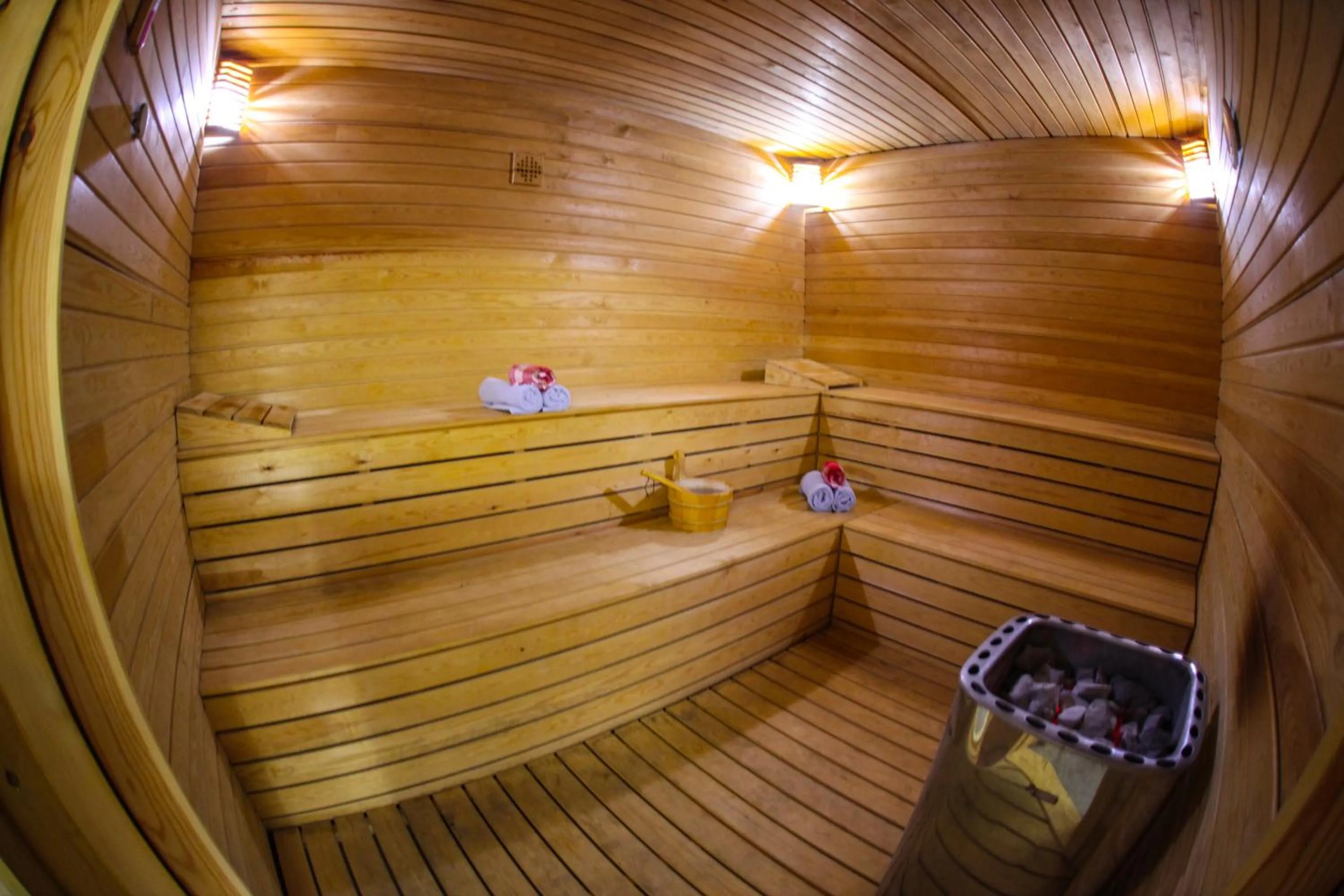 Sauna in Hotel Yayoba