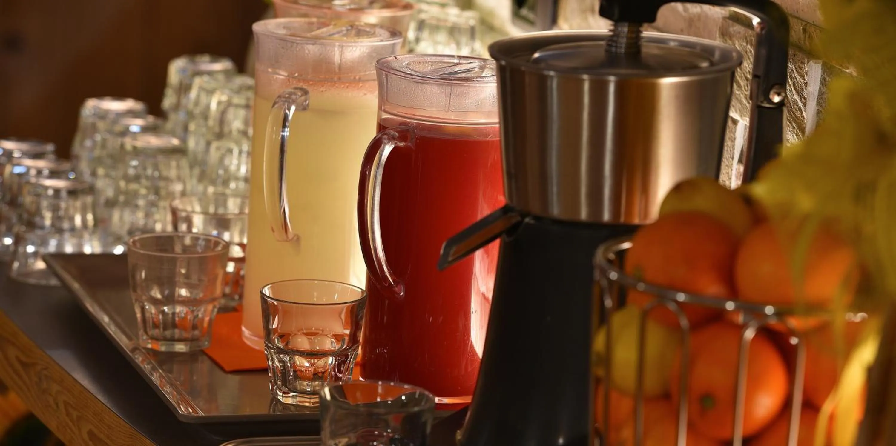 Food and drinks in Hotel Piccolo Mondo