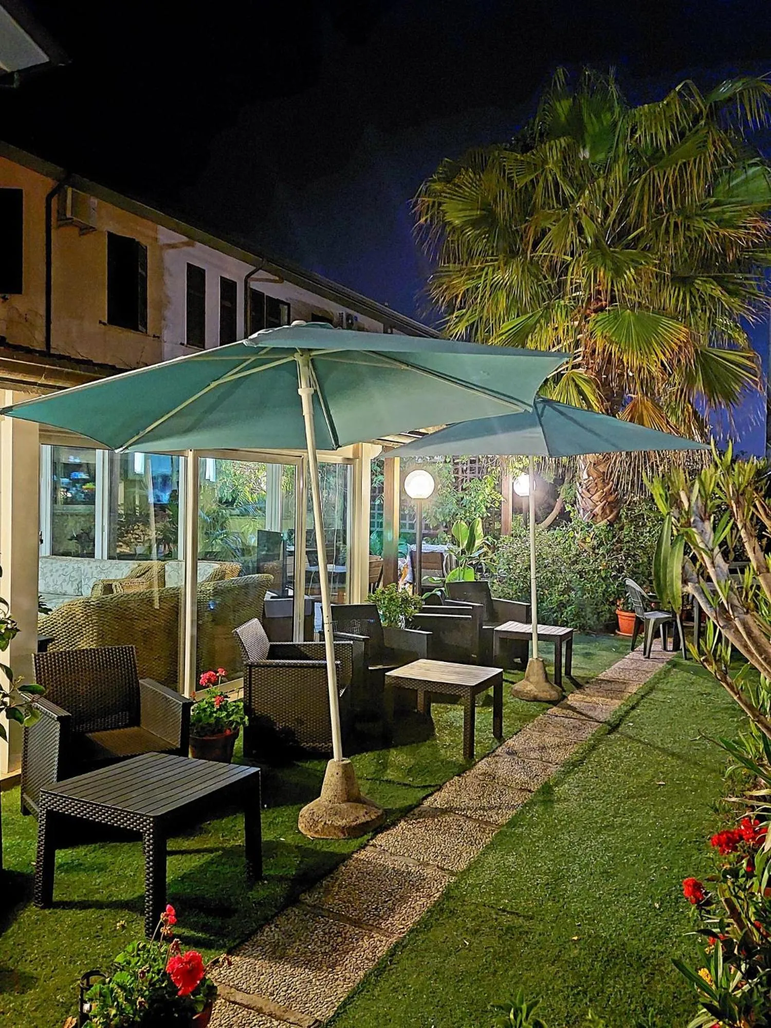 Garden in Hotel Patrizia