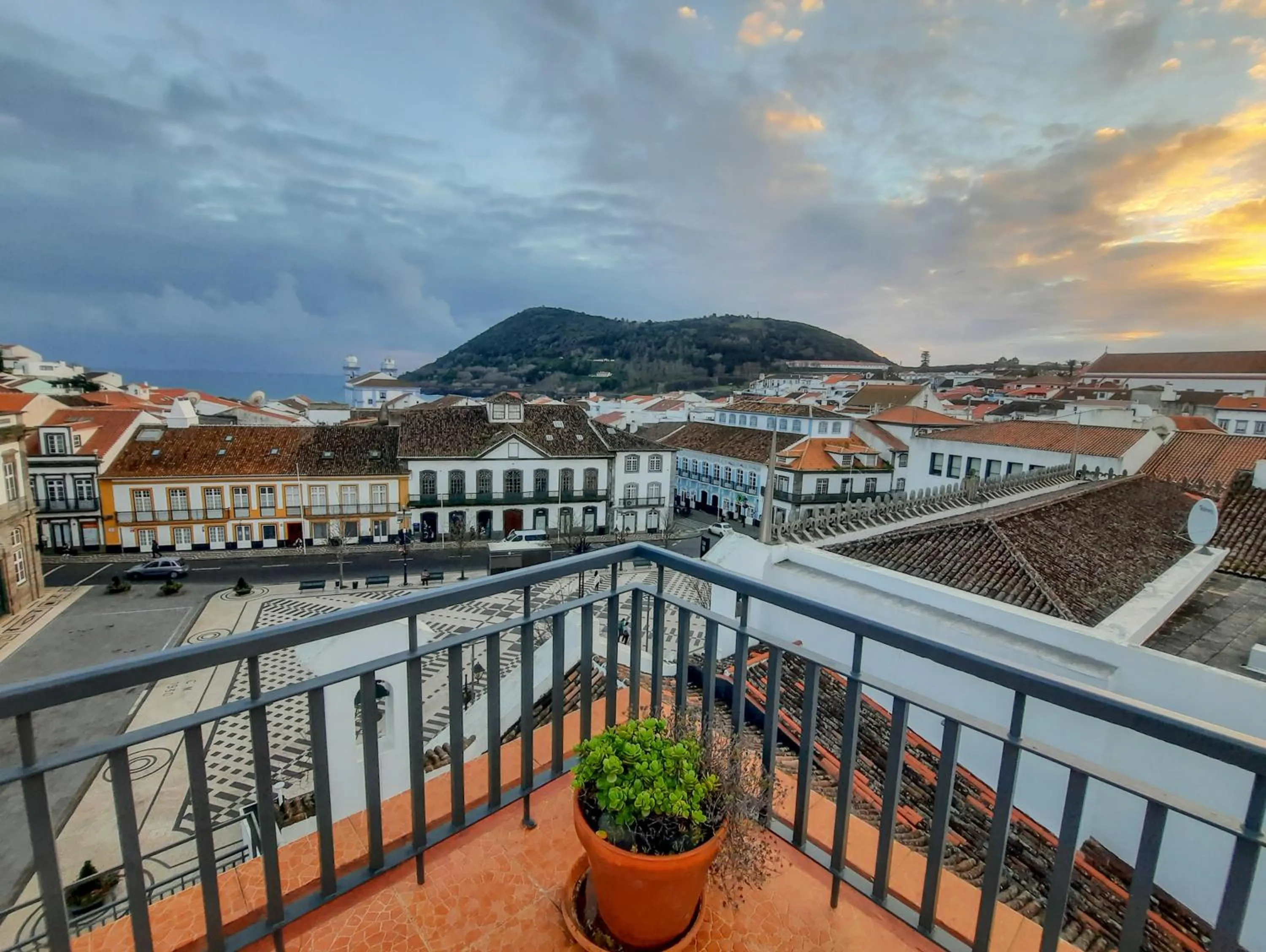 Balcony/Terrace in Azoris Angra Garden – Plaza Hotel