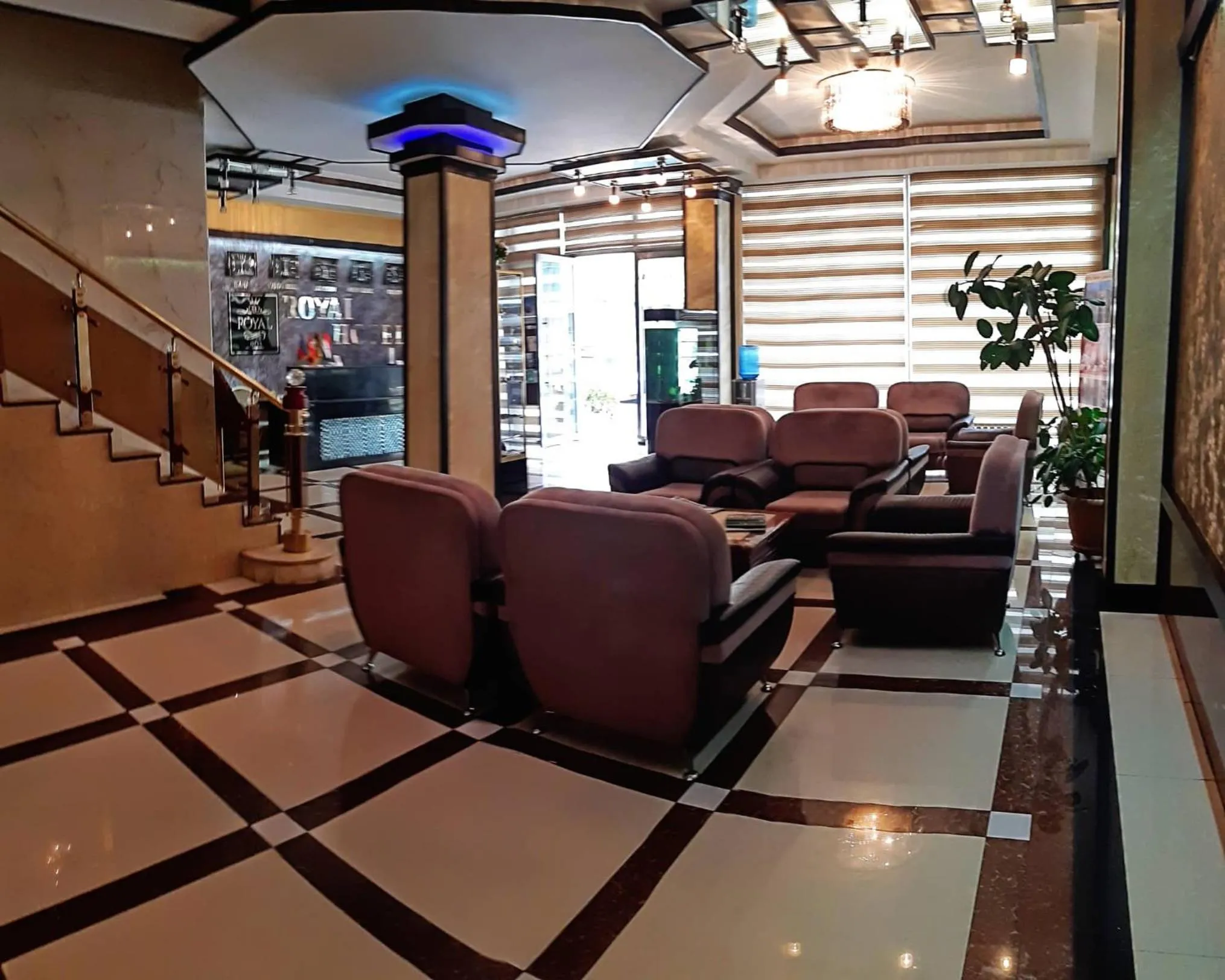 Lobby or reception in Royal Hotel