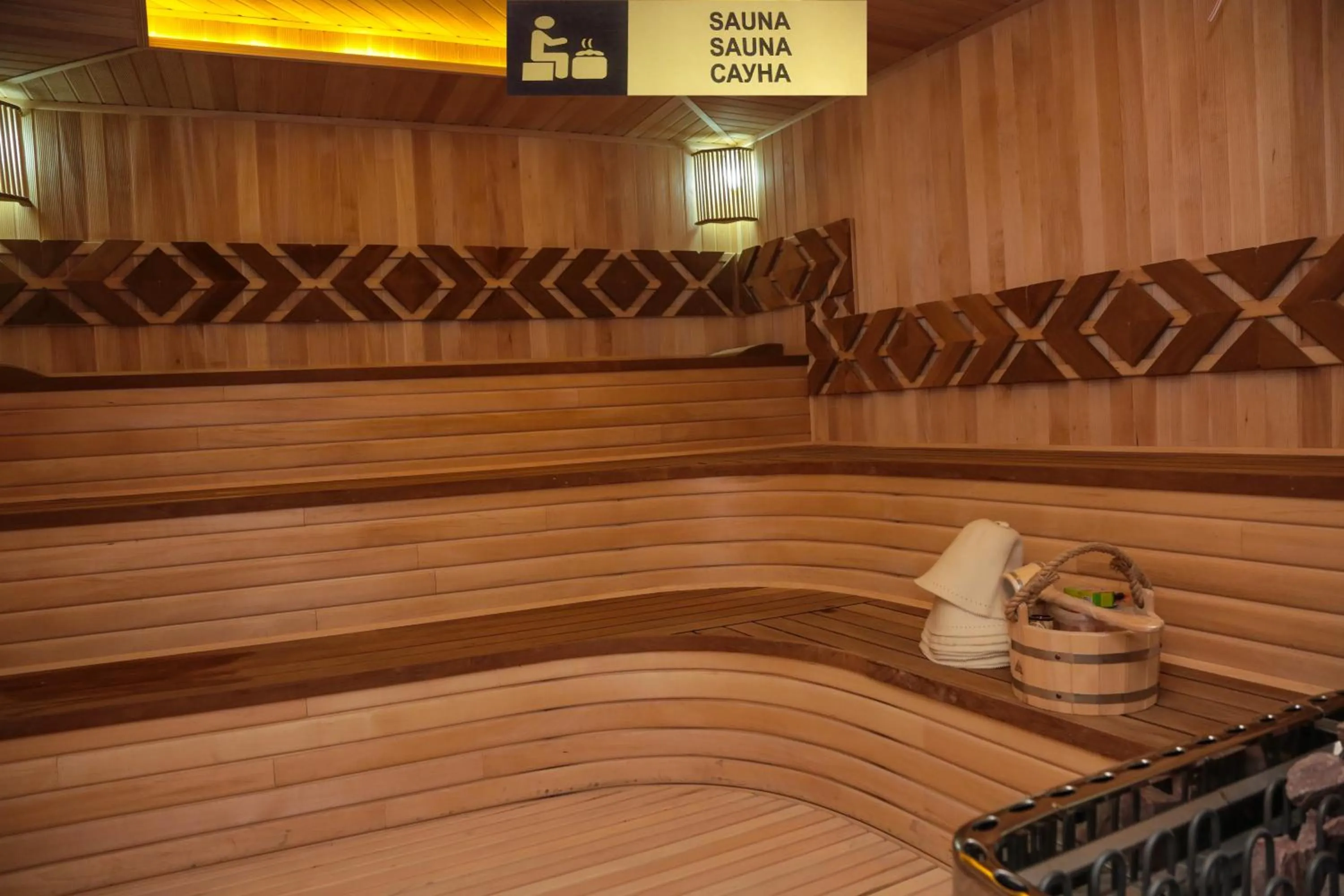 Sauna in Royal Hotel