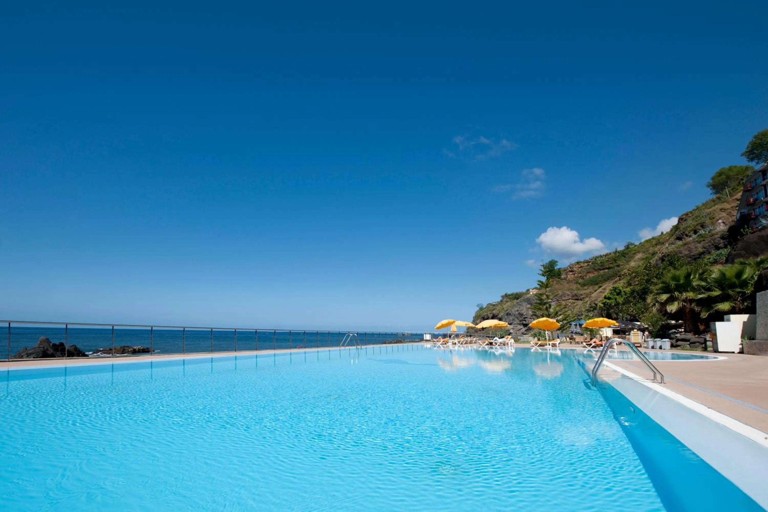Pool view in Hotel Orca Praia - Adults Only