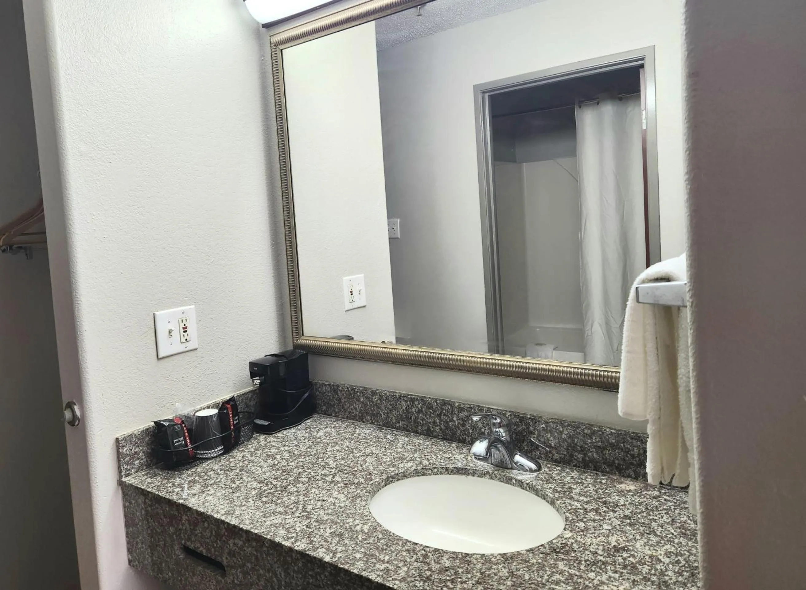 Bathroom in Days Inn by Wyndham Lafayette Scott