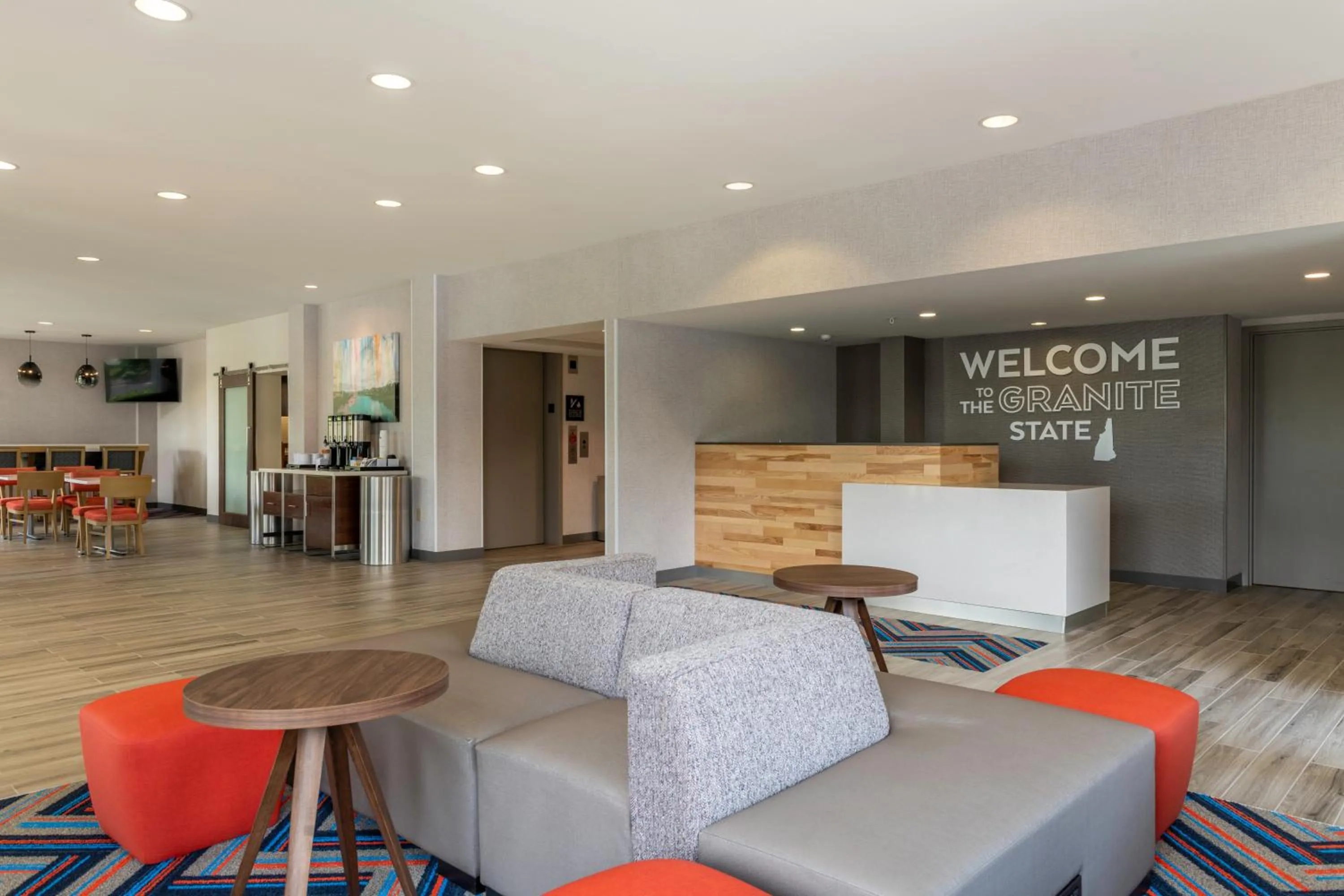 Lobby or reception in La Quinta by Wyndham Manchester