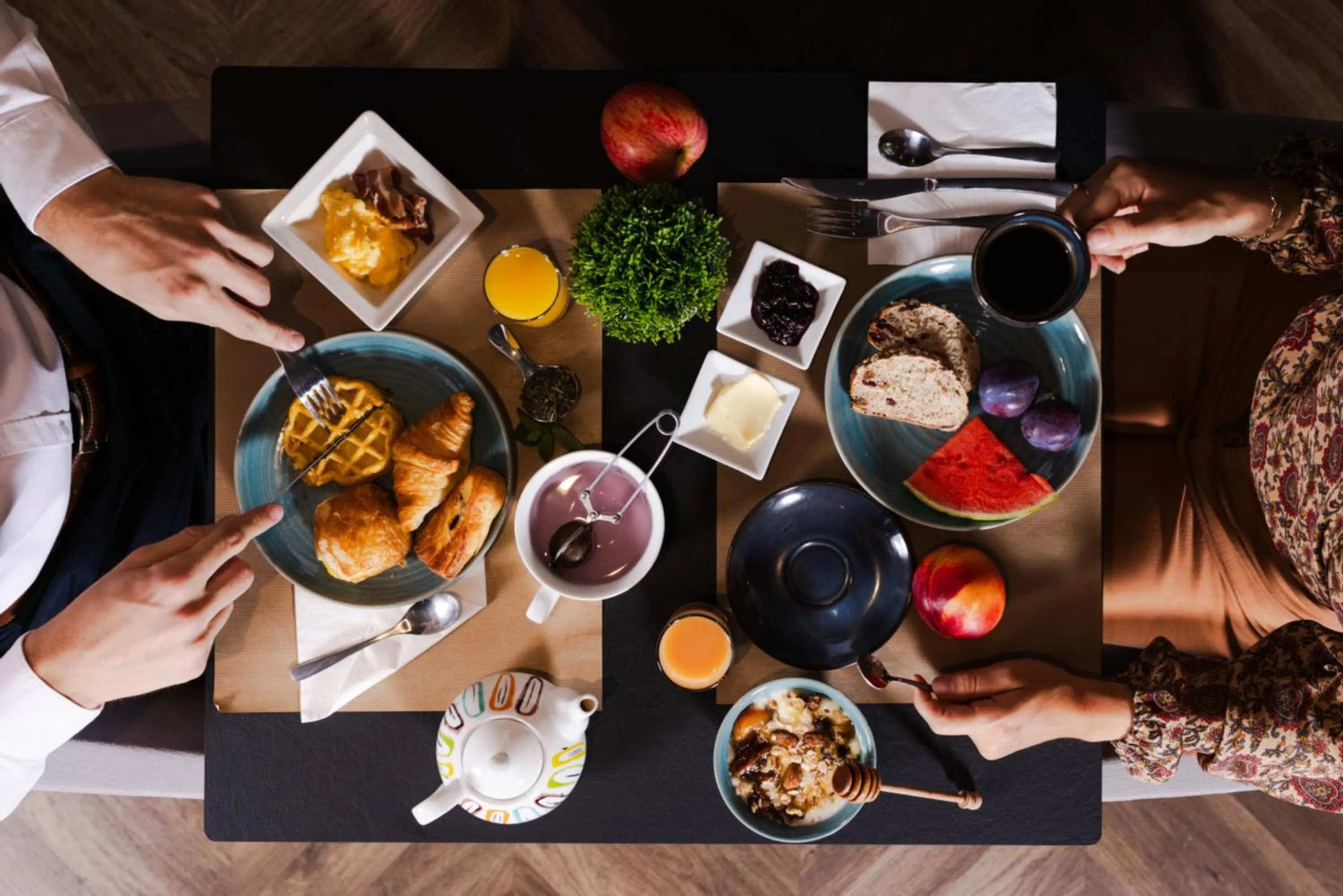 Breakfast in Mercure Valenciennes Centre