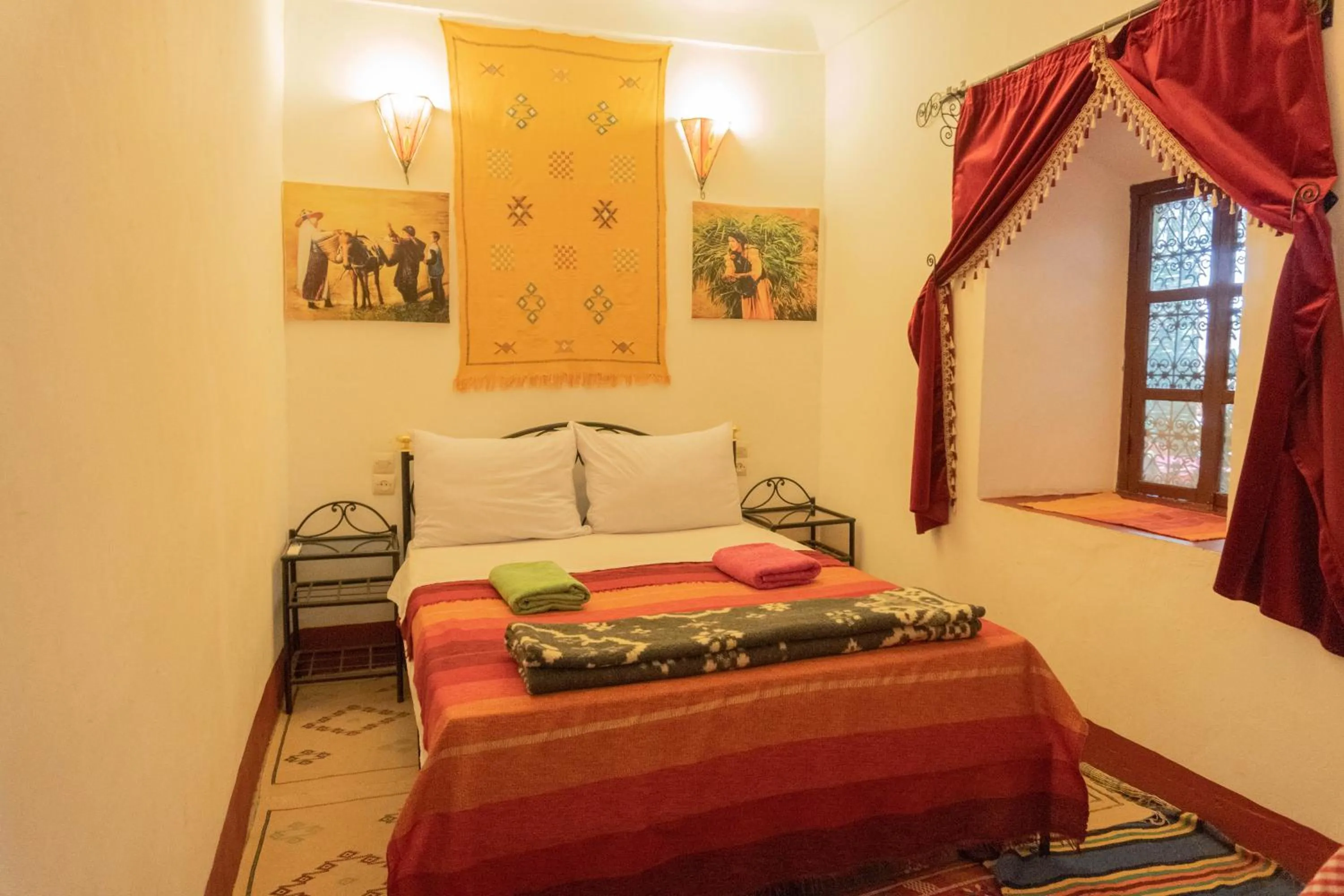 Bed in Kasbah La Datte D'or