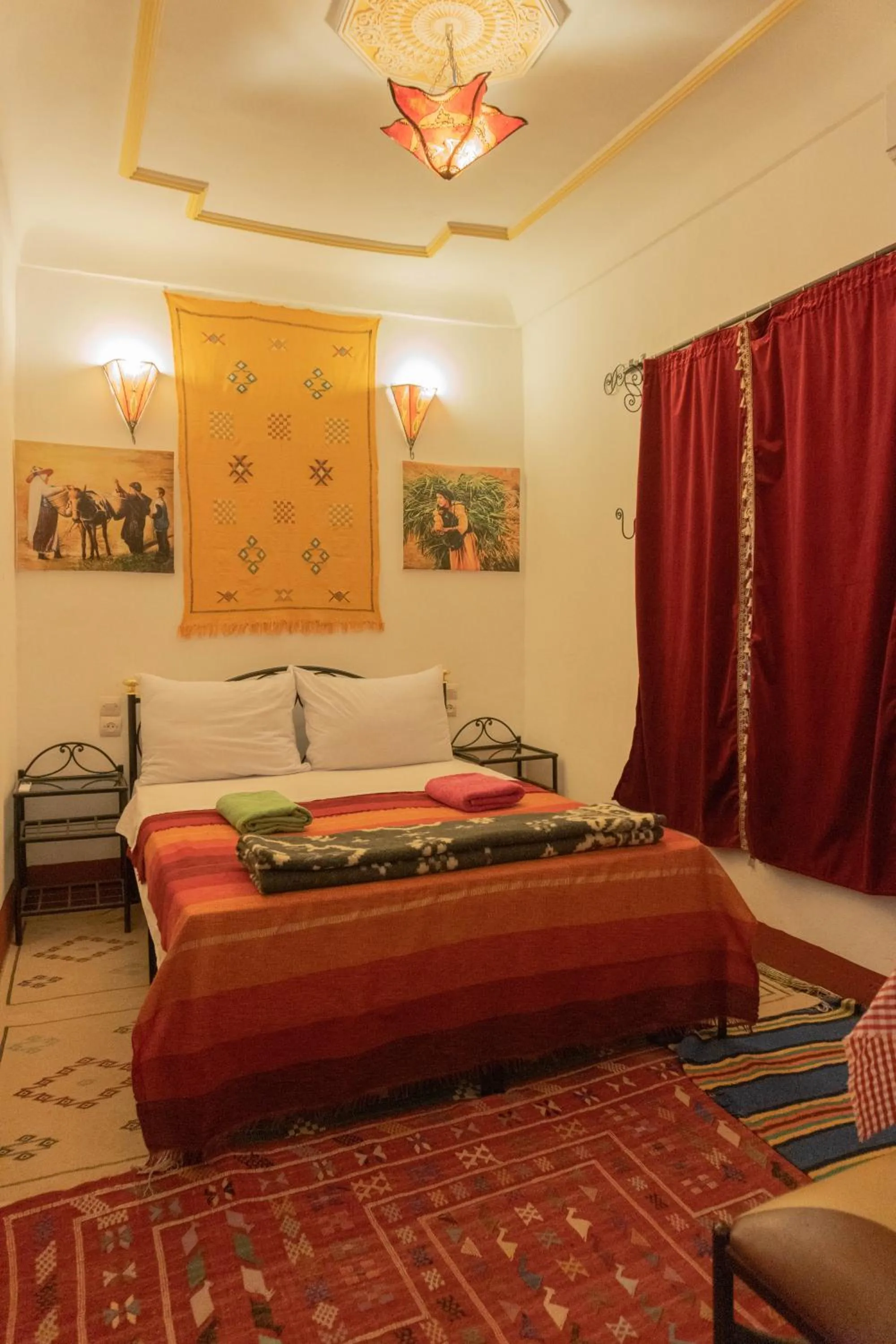 Bed in Kasbah La Datte D'or