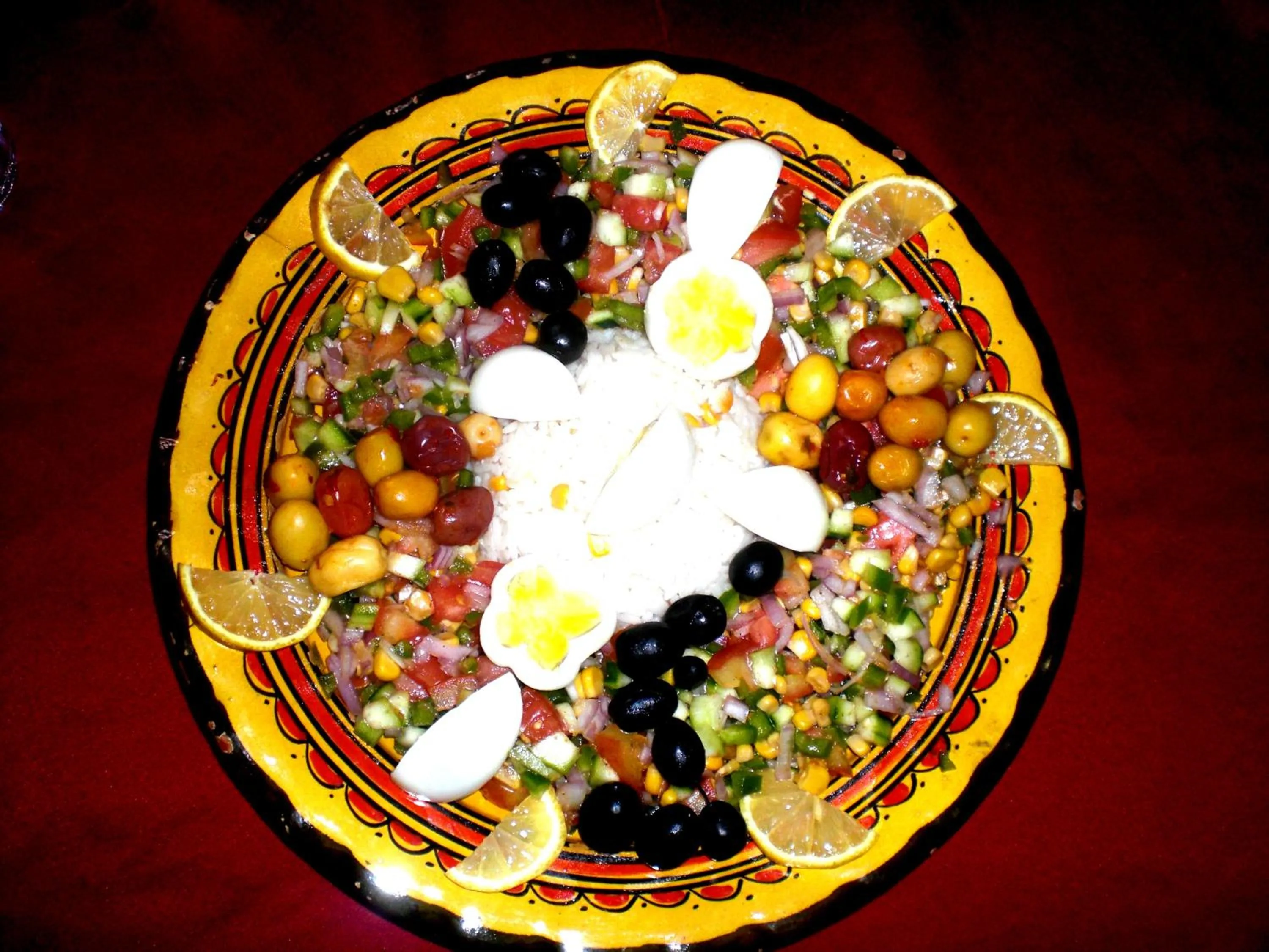 Food close-up in Kasbah La Datte D'or
