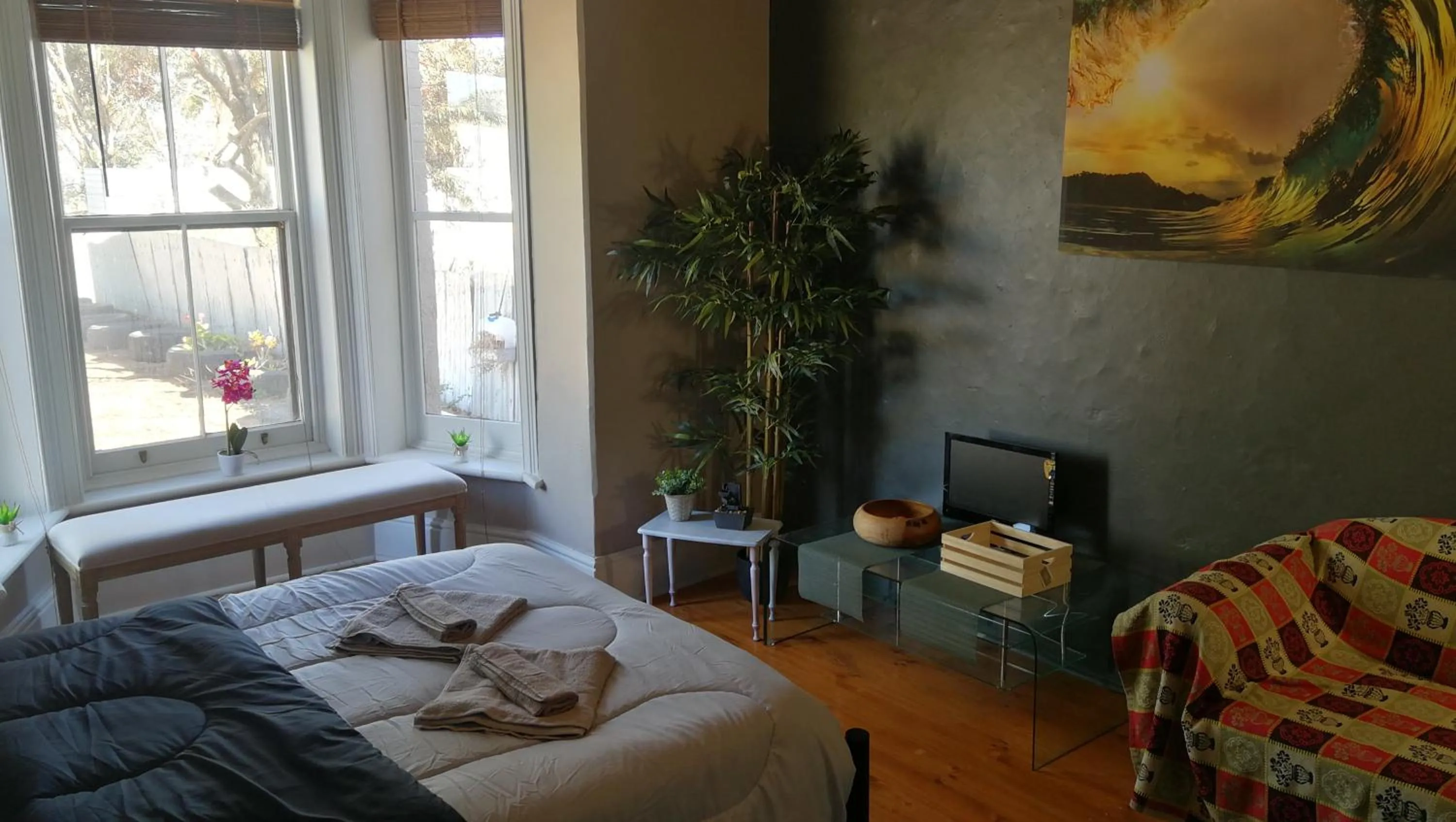 Bed in Vagabond Historic