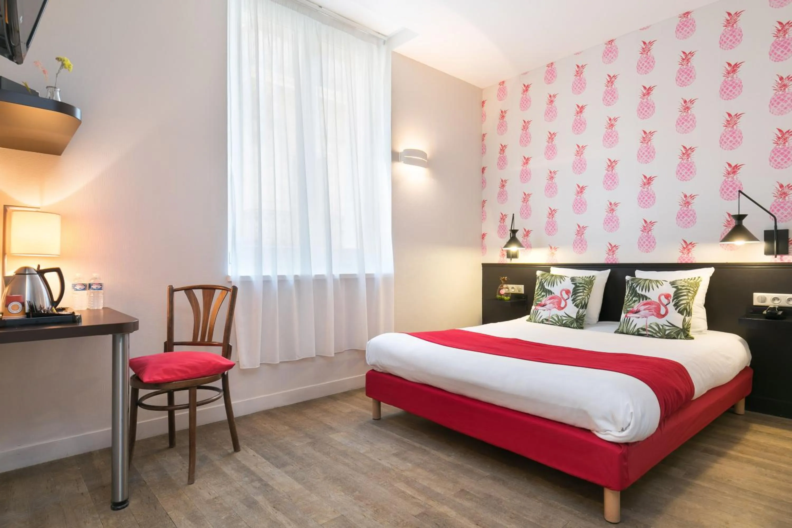 Bedroom, Bed in Hotel Marsiho by Happyculture