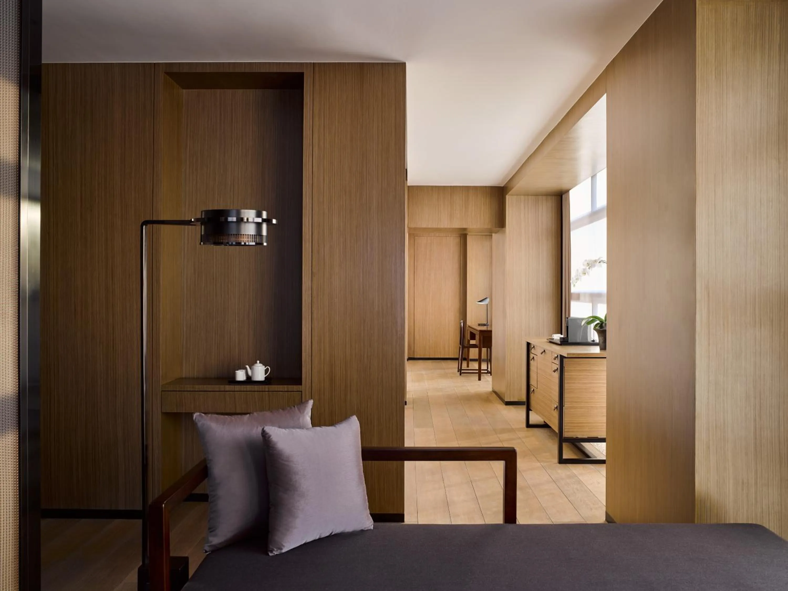 hair dresser, Bed in The PuXuan Hotel and Spa