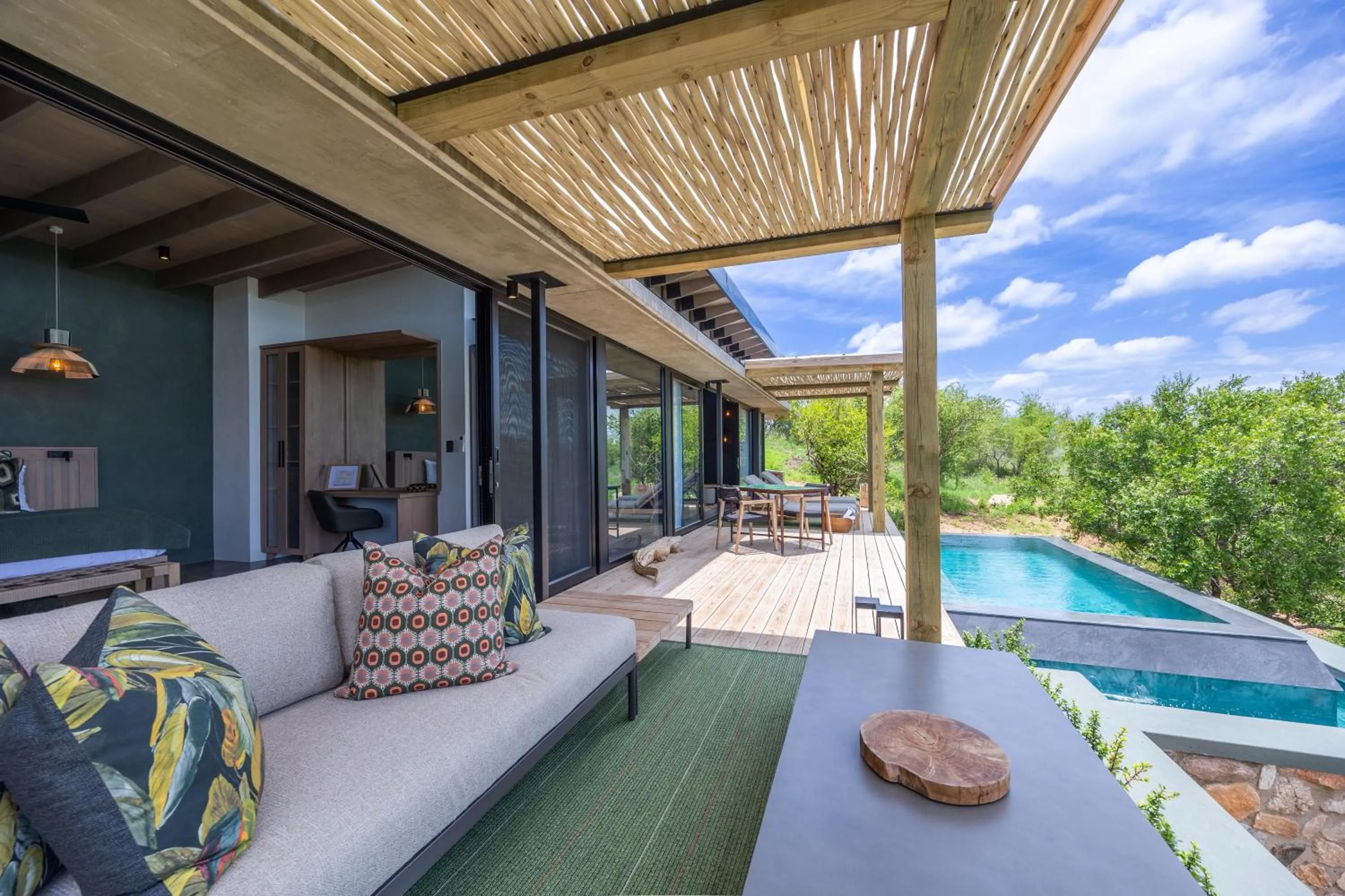 Pool view in Klaserie Drift Misava