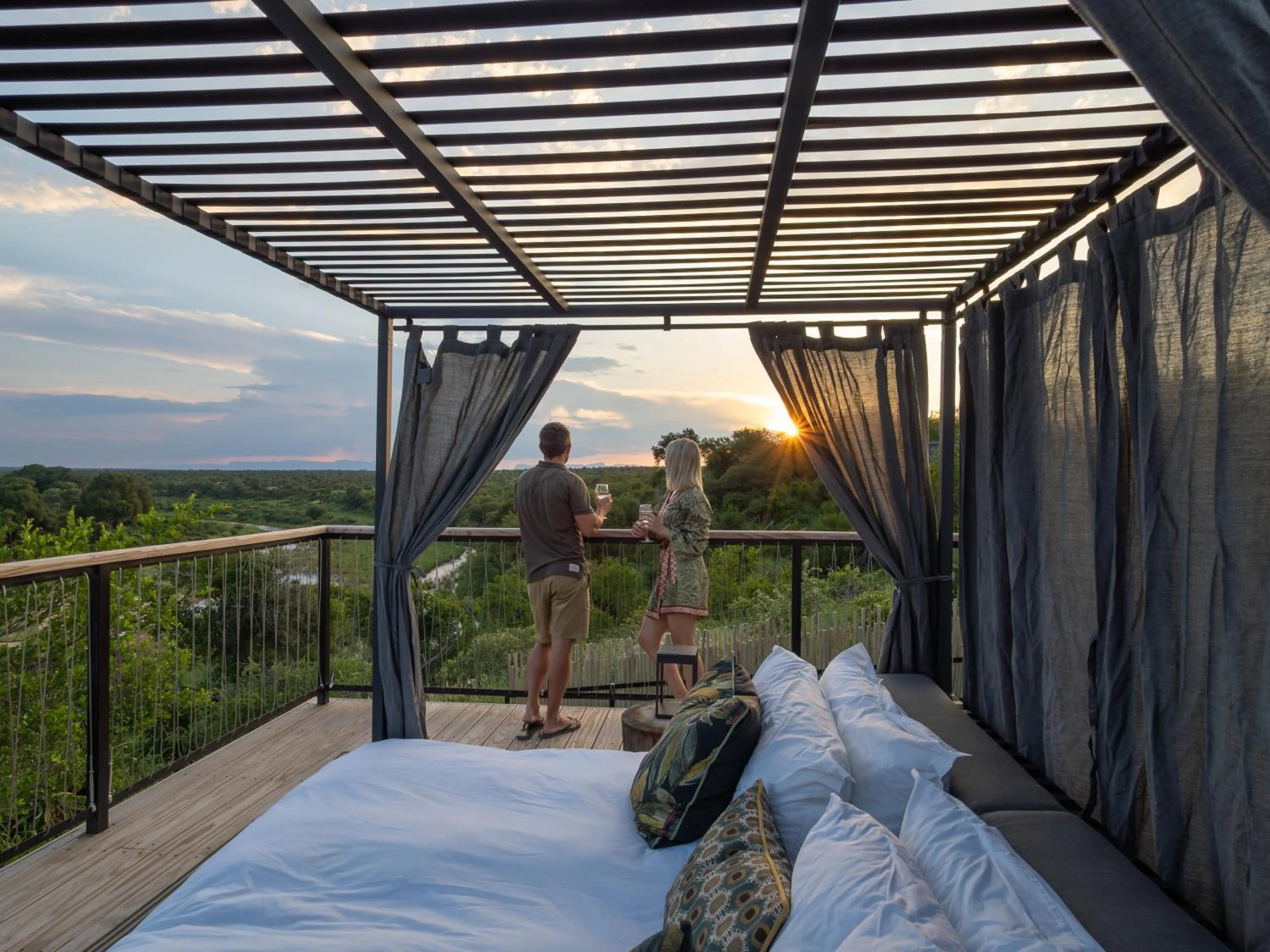 View (from property/room), Bed in Klaserie Drift Misava