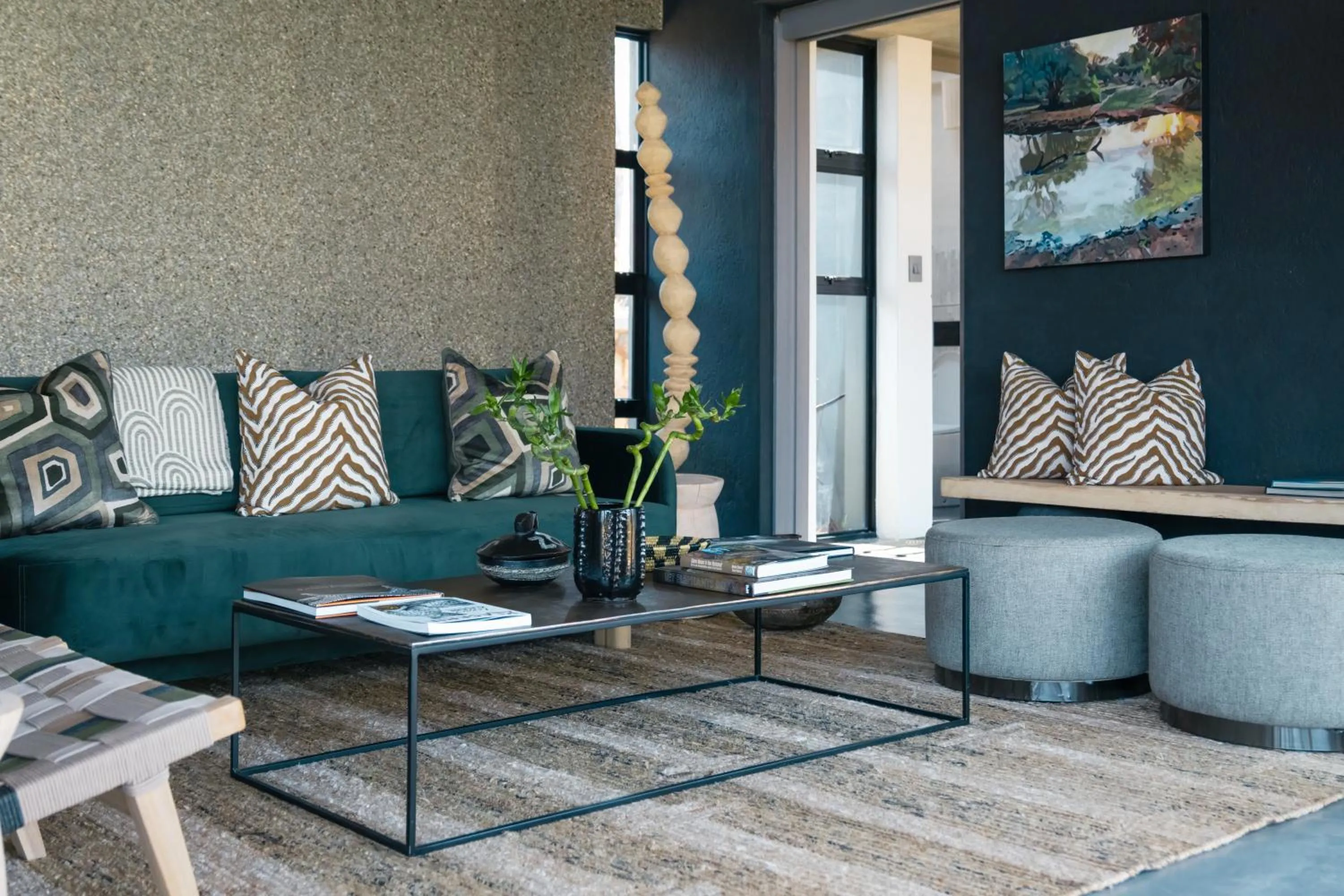 Seating area in Klaserie Drift Misava