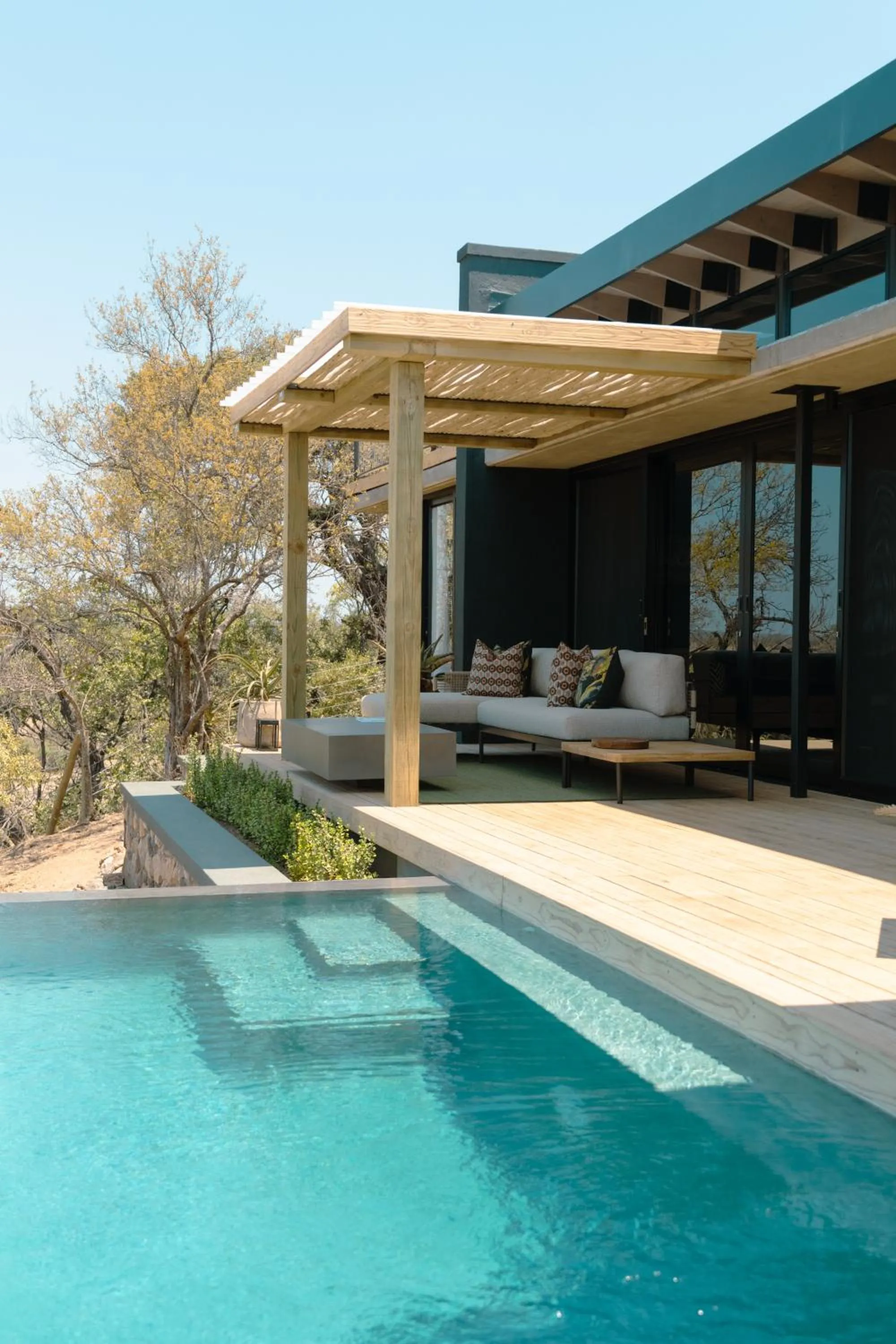 Swimming pool in Klaserie Drift Misava