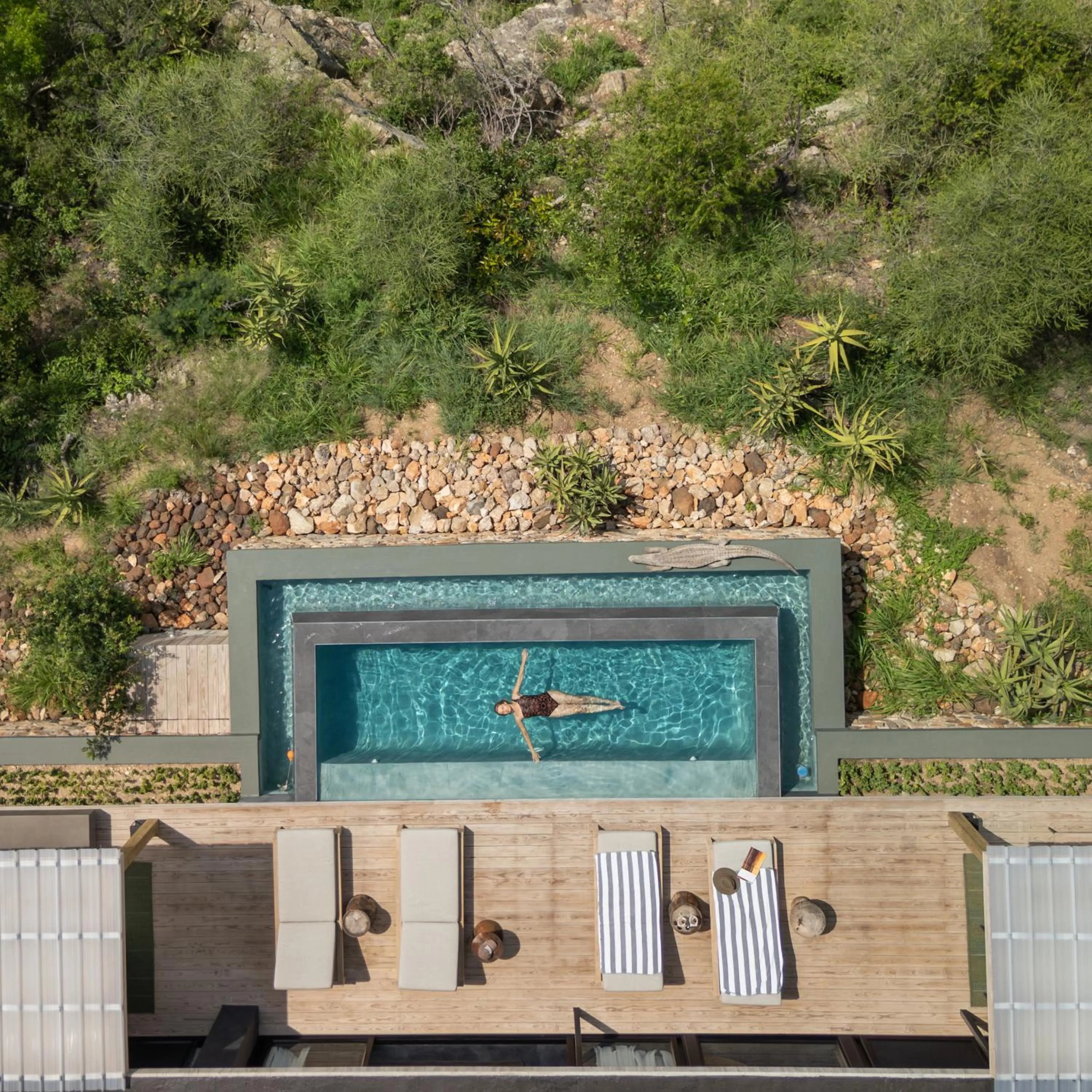 Pool view in Klaserie Drift Misava