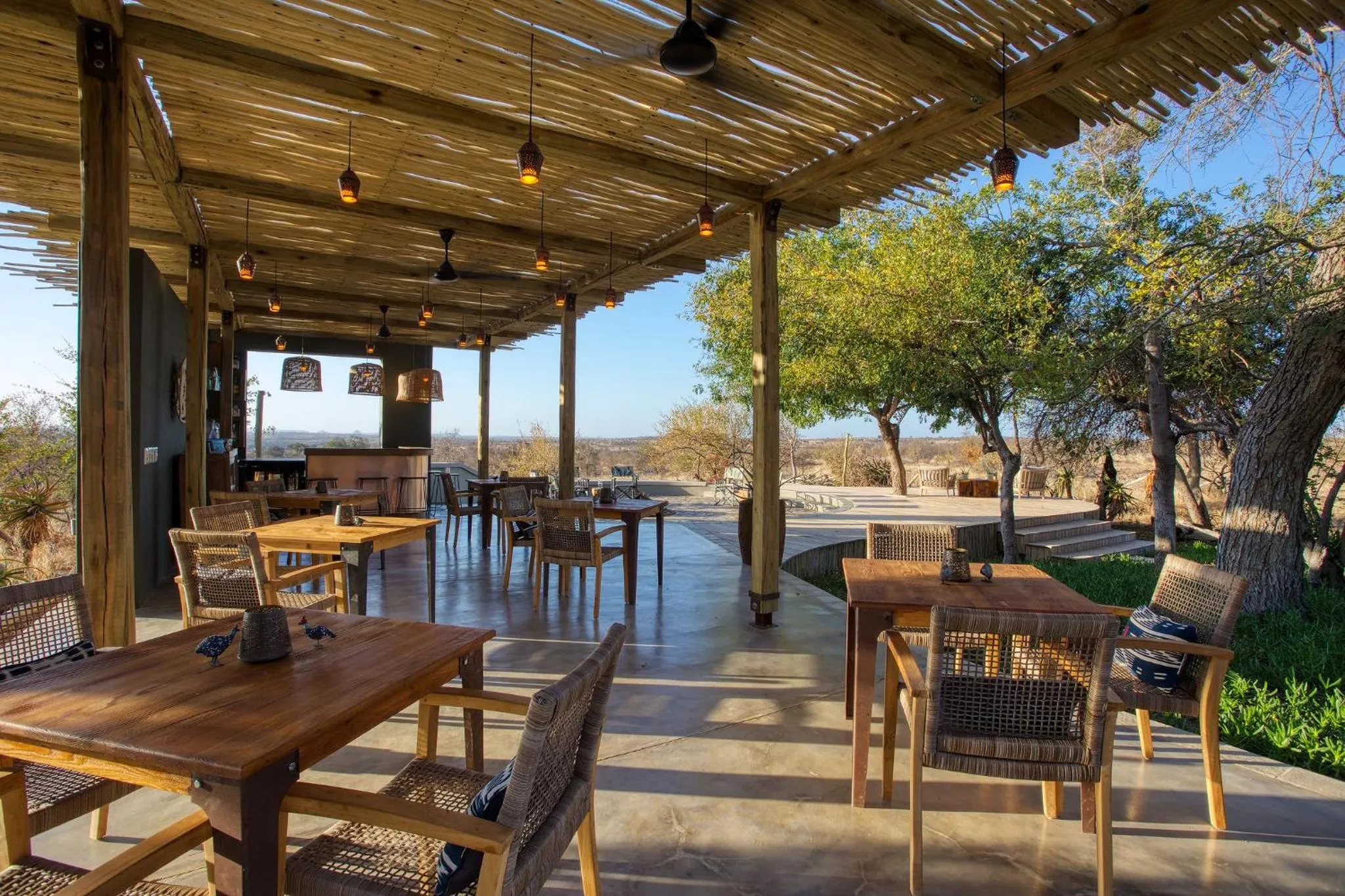 Dining area in Klaserie Drift Misava