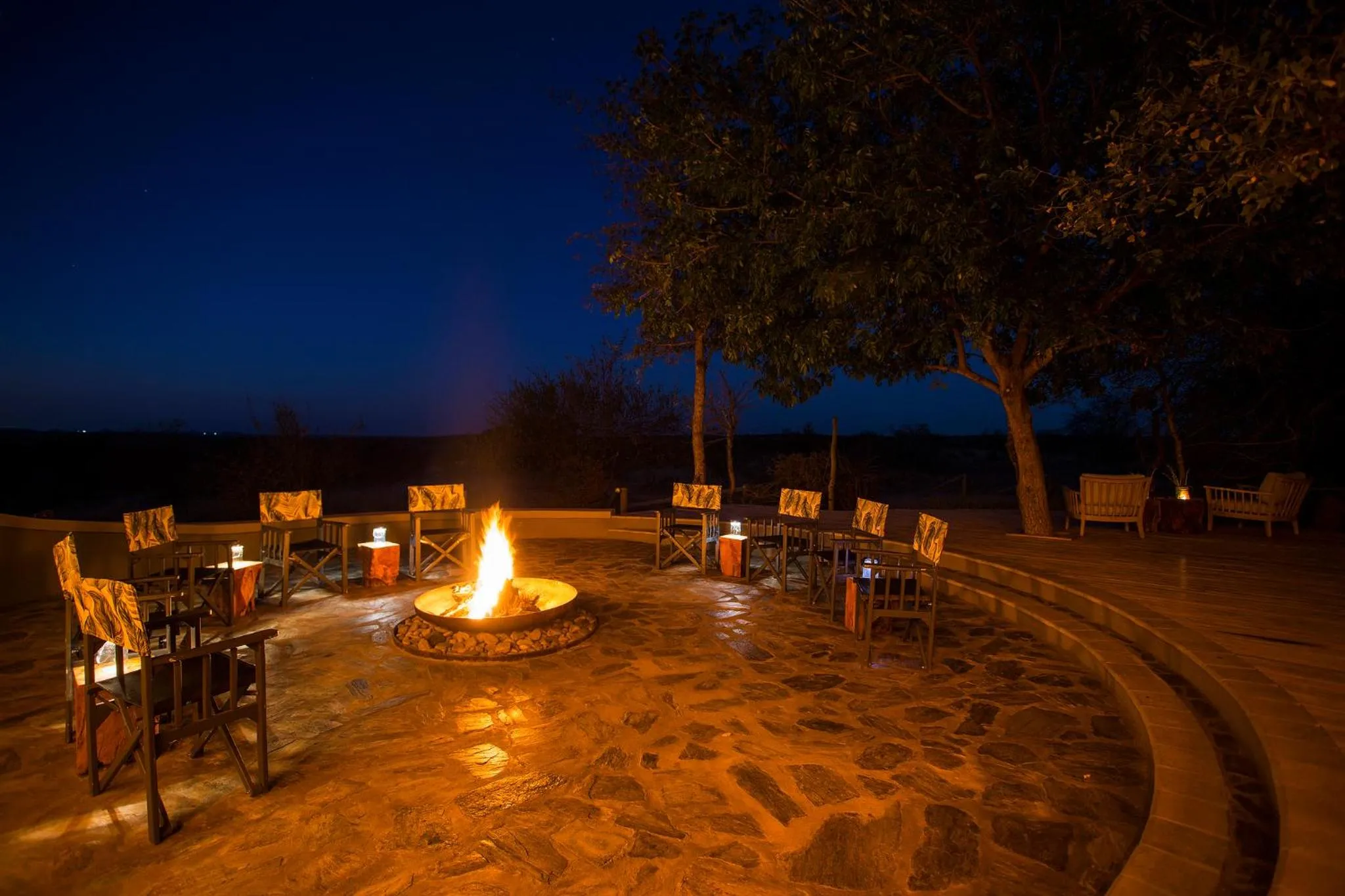 Evening entertainment in Klaserie Drift Misava