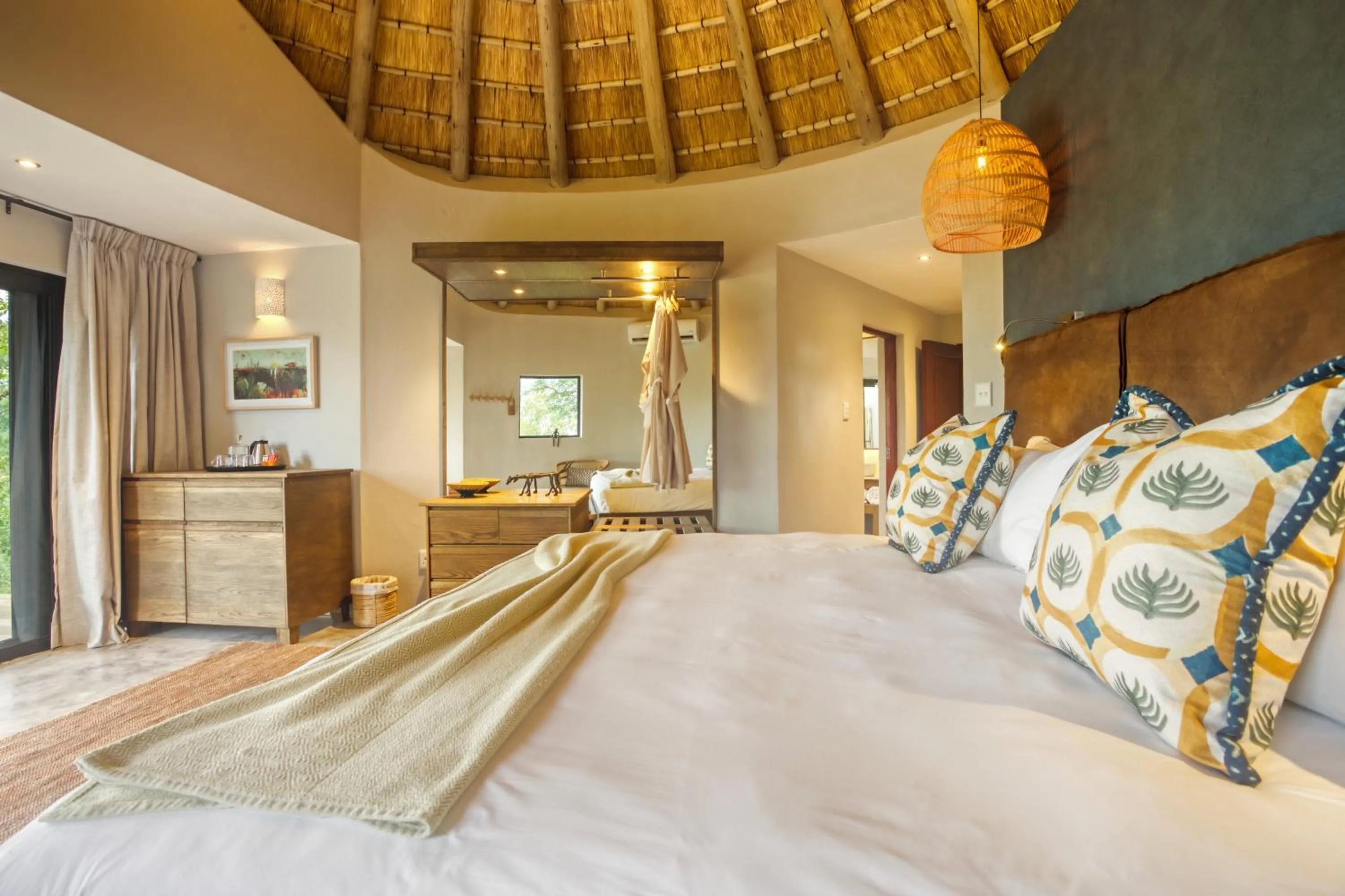 Garden view, Bed in Klaserie Drift Misava