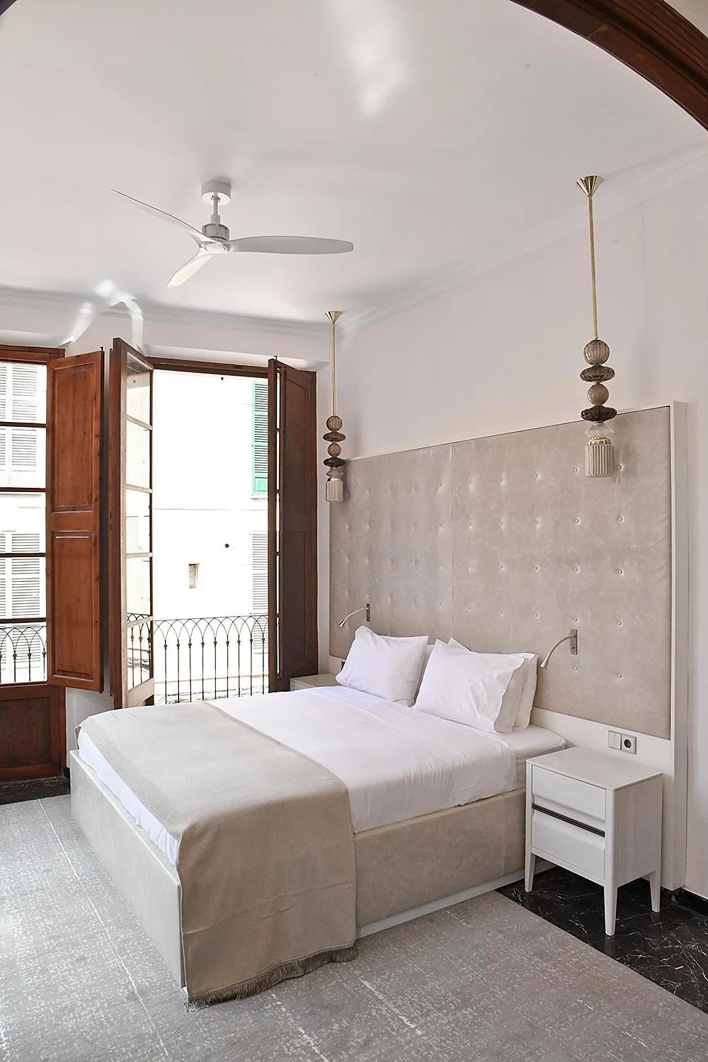 Bedroom, Bed in Palacio Can Marqués by Puro