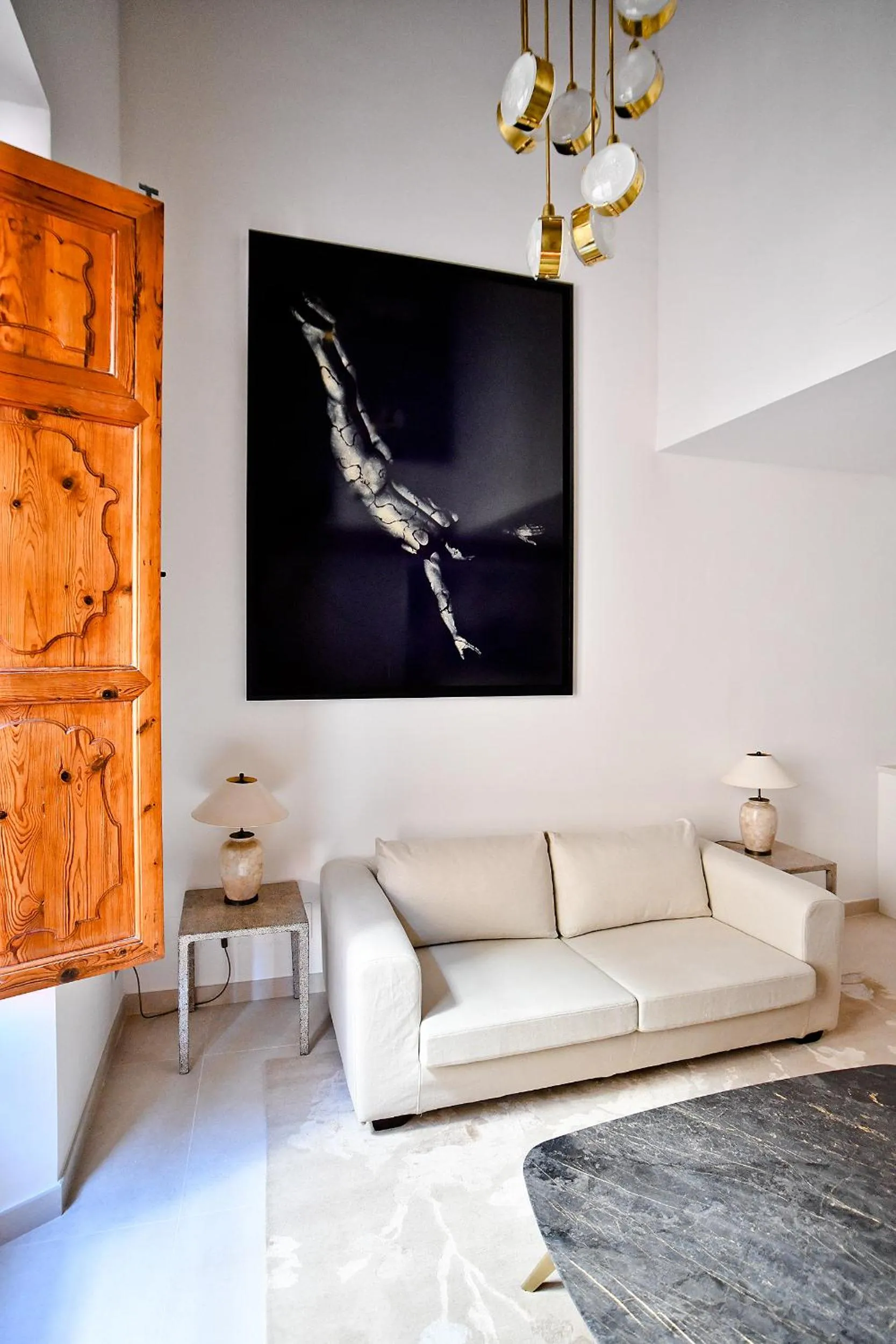 Seating area in Palacio Can Marqués by Puro