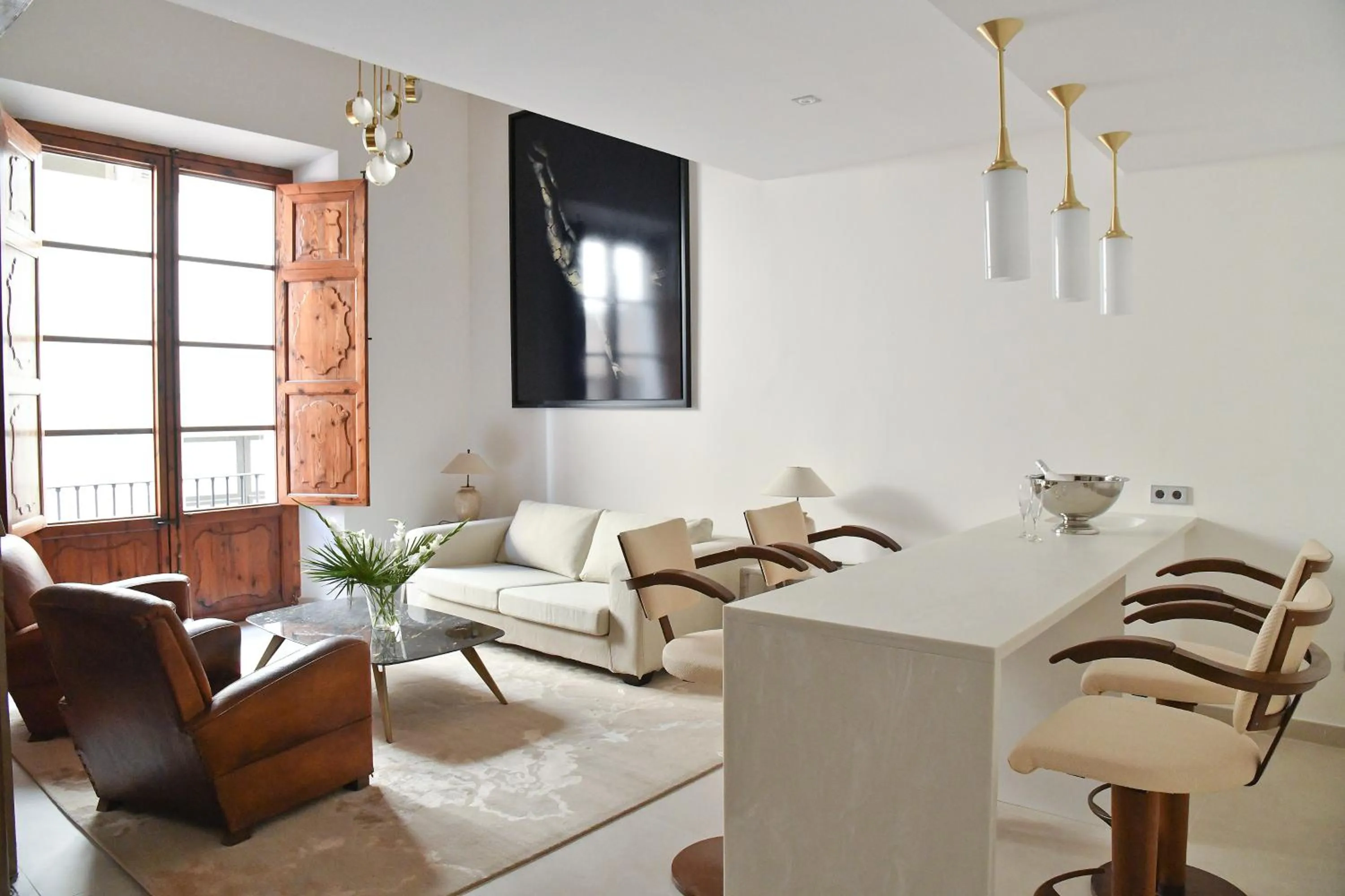 Seating area in Palacio Can Marqués by Puro