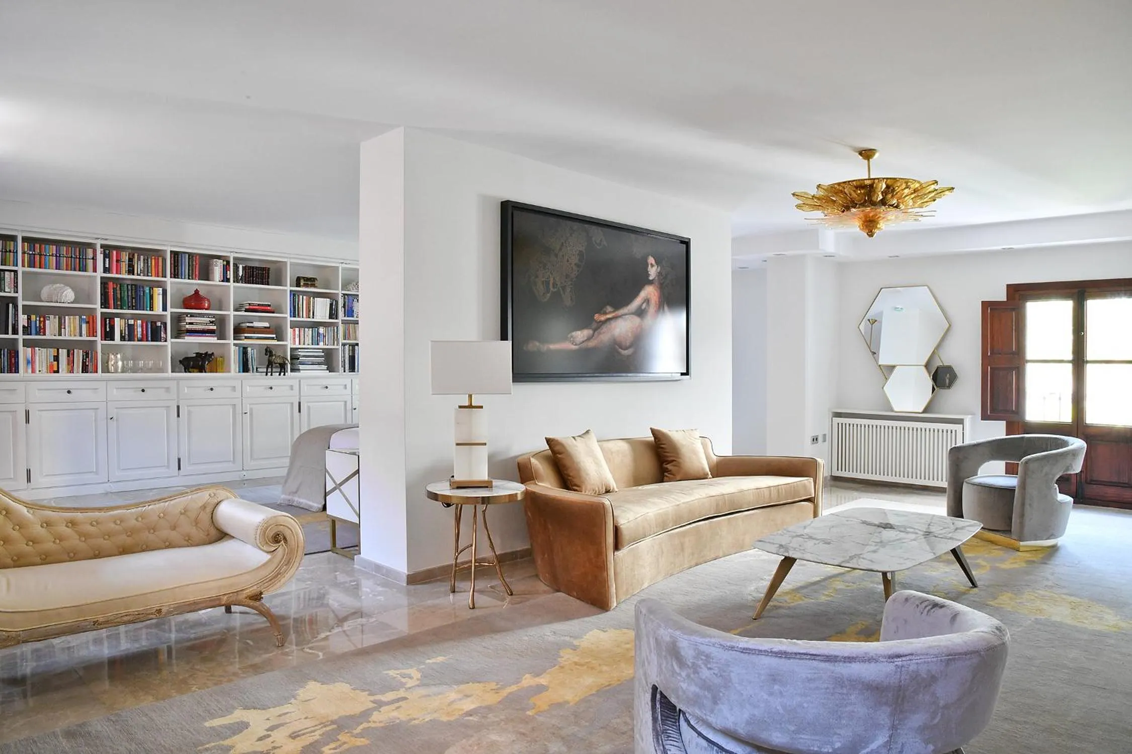 Living room in Palacio Can Marqués by Puro