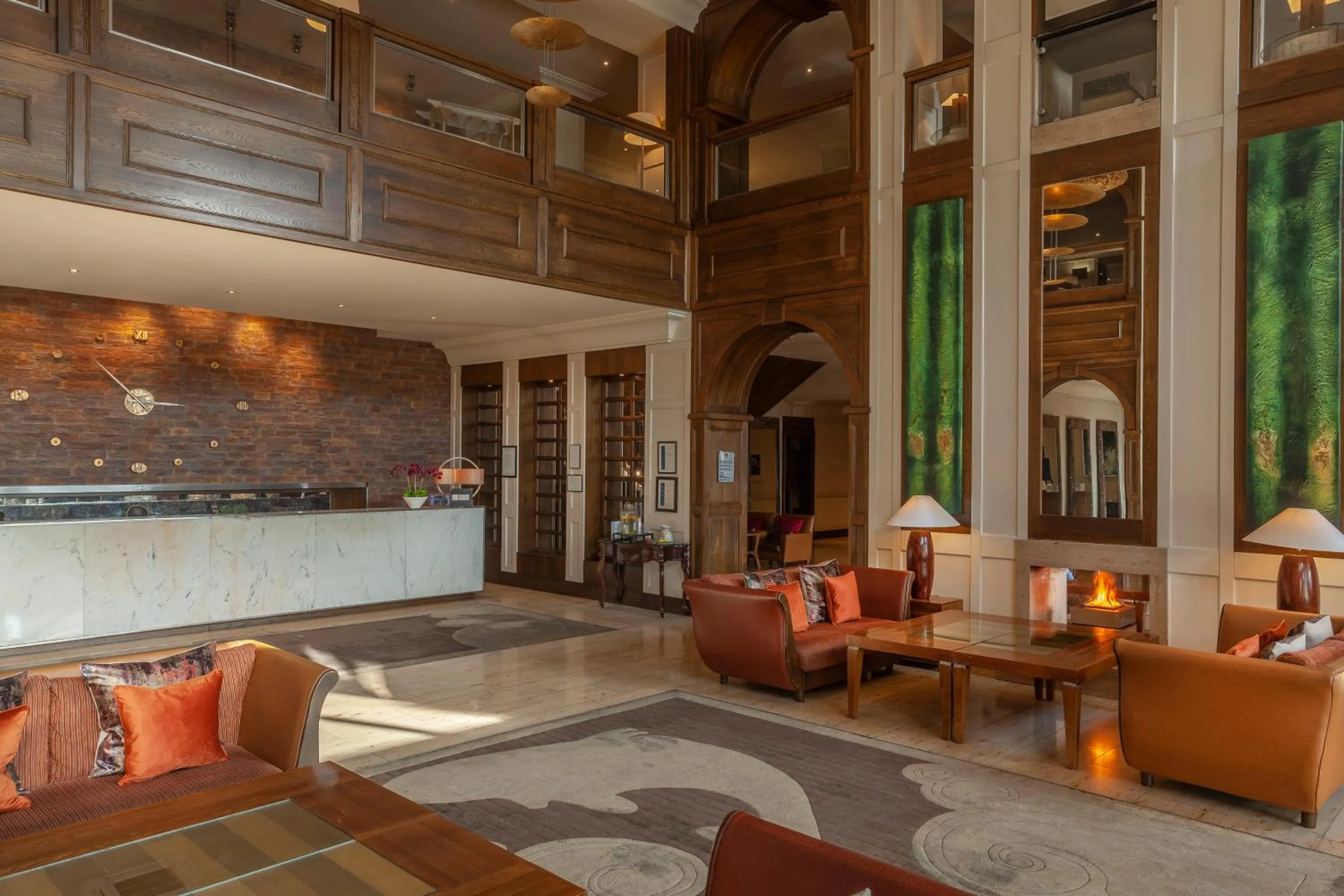 Lobby or reception in The Brehon Hotel & Spa