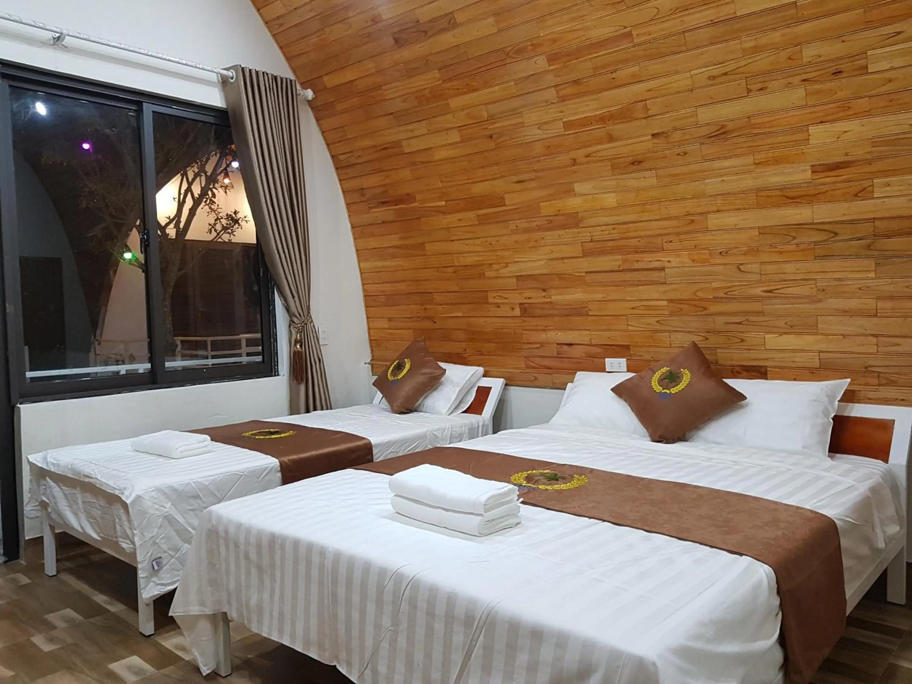 Bed in Areca Bungalow