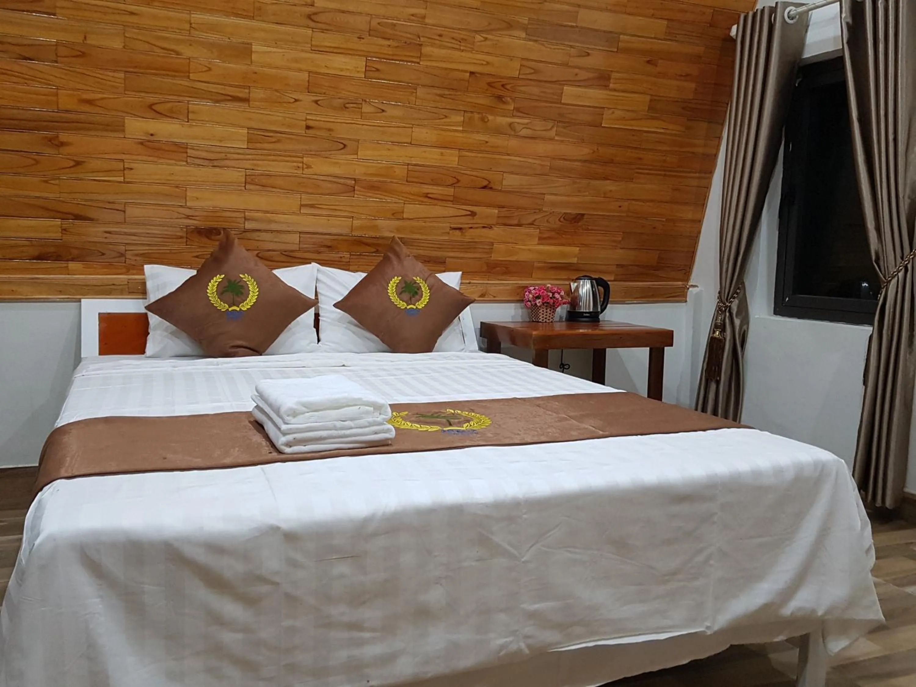 Bed in Areca Bungalow