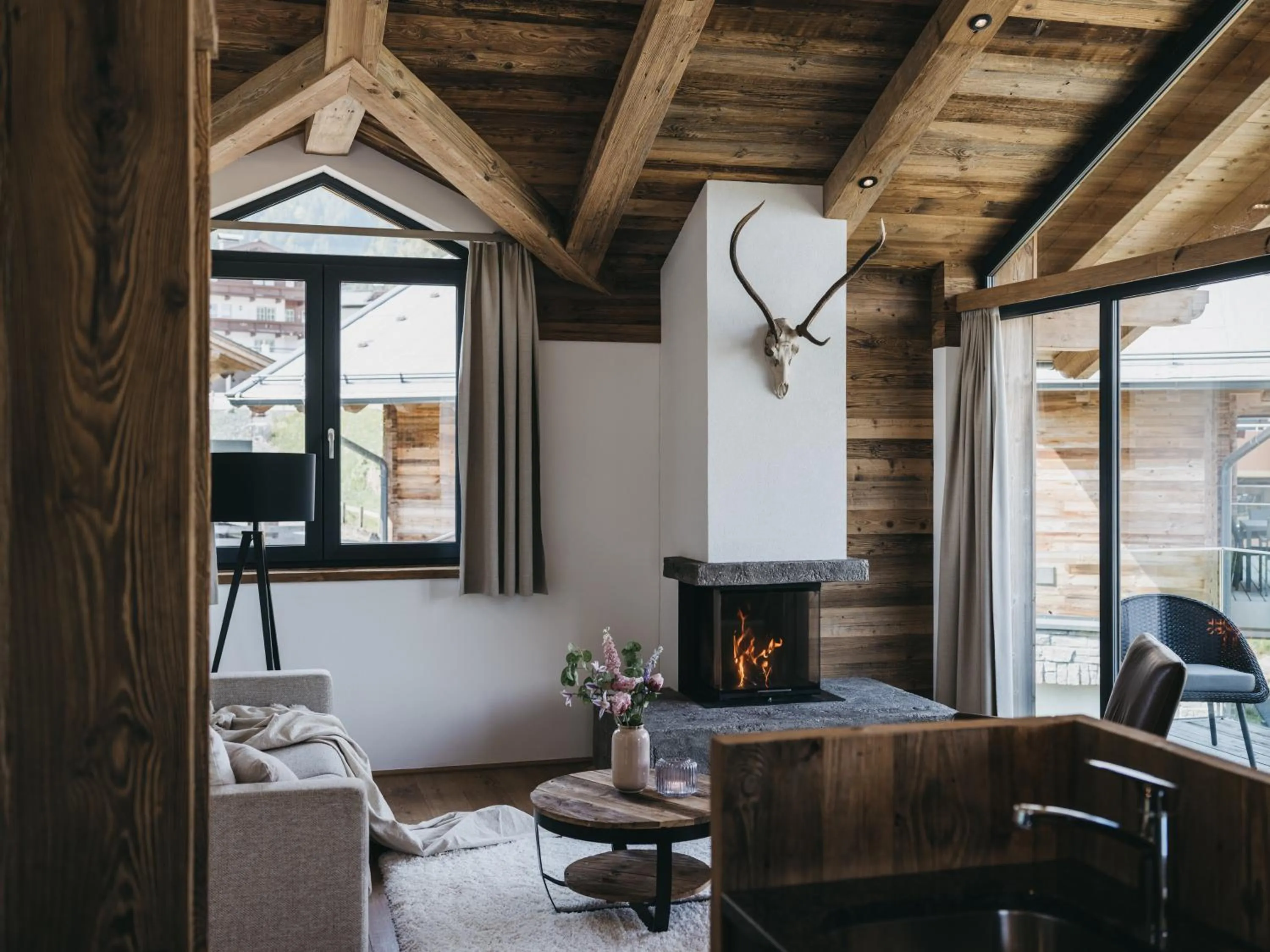 Living room in VAYA Fieberbrunn