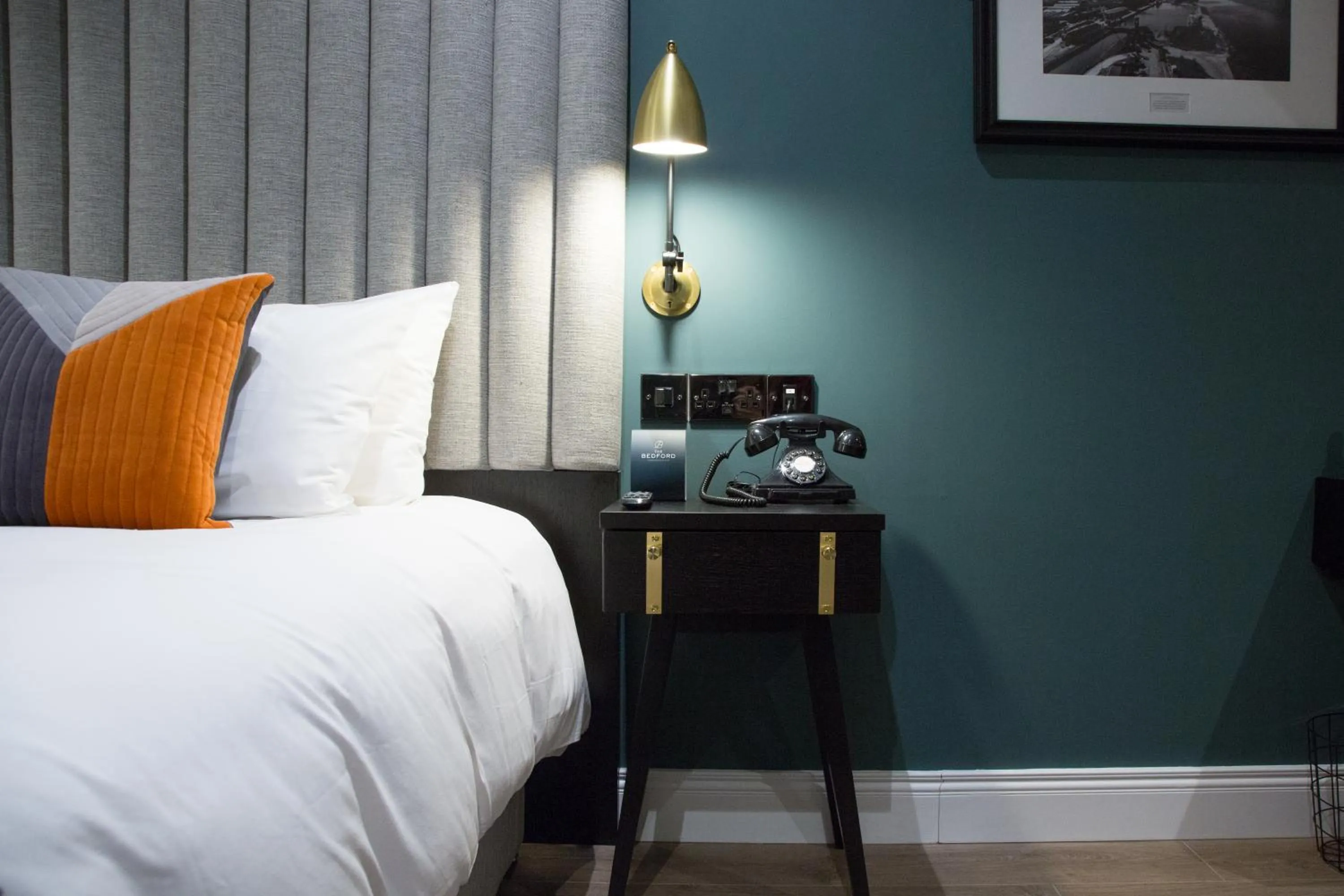 Bed in The Bedford Townhouse