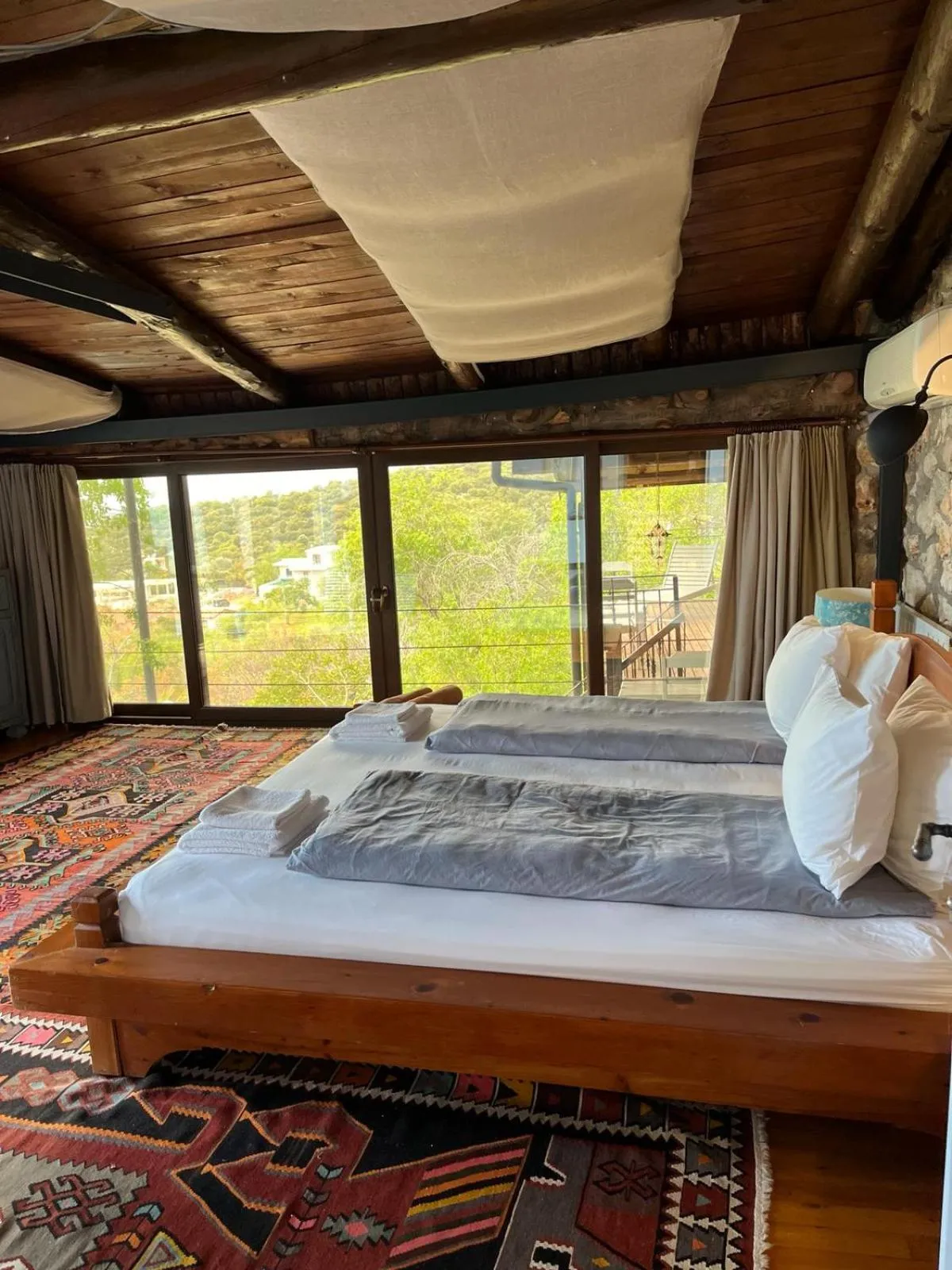 View (from property/room), Bed in Kale Lodge - Adult Only + 15