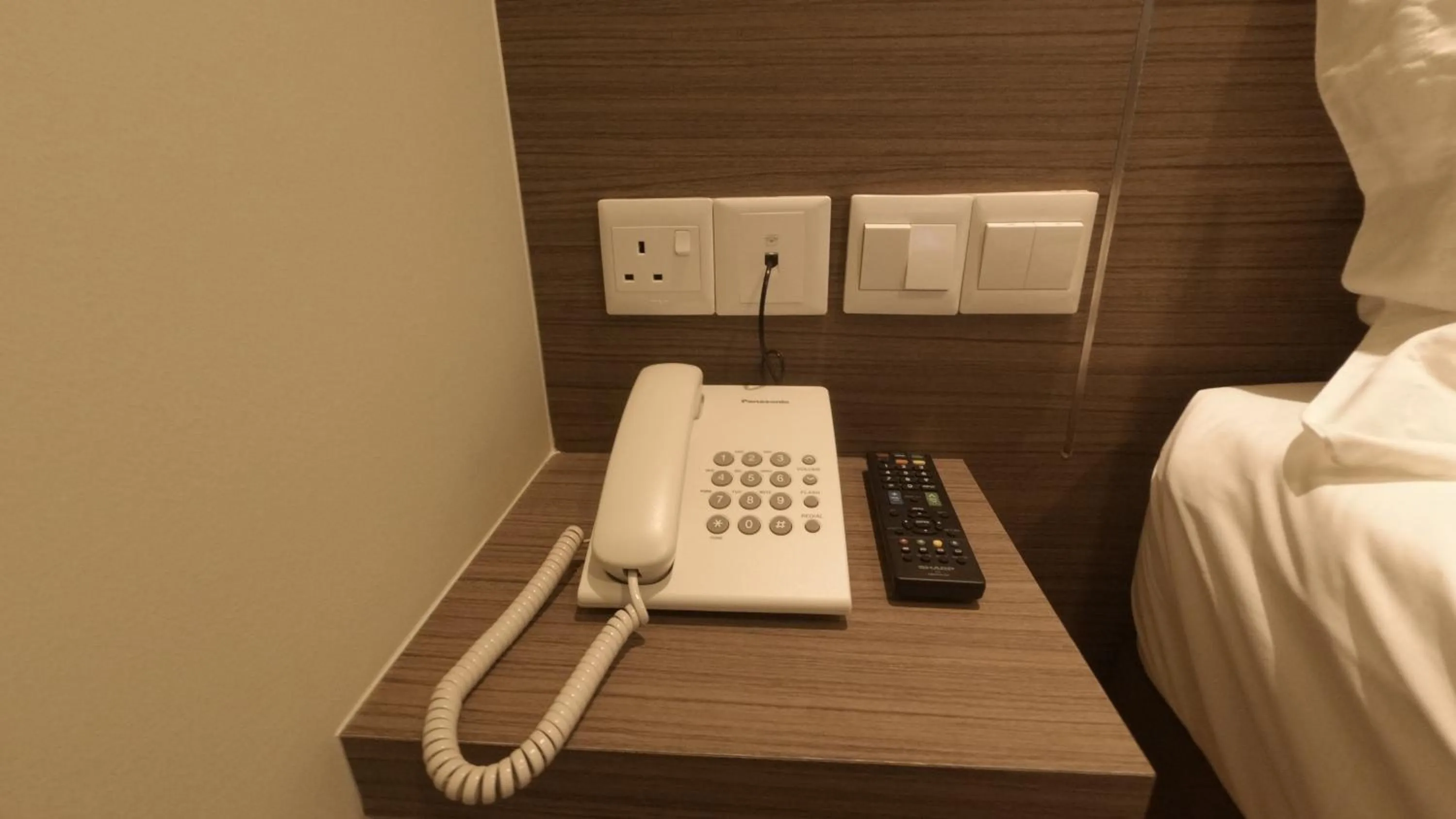 Bed in U Design Hotel Kuala Lipis