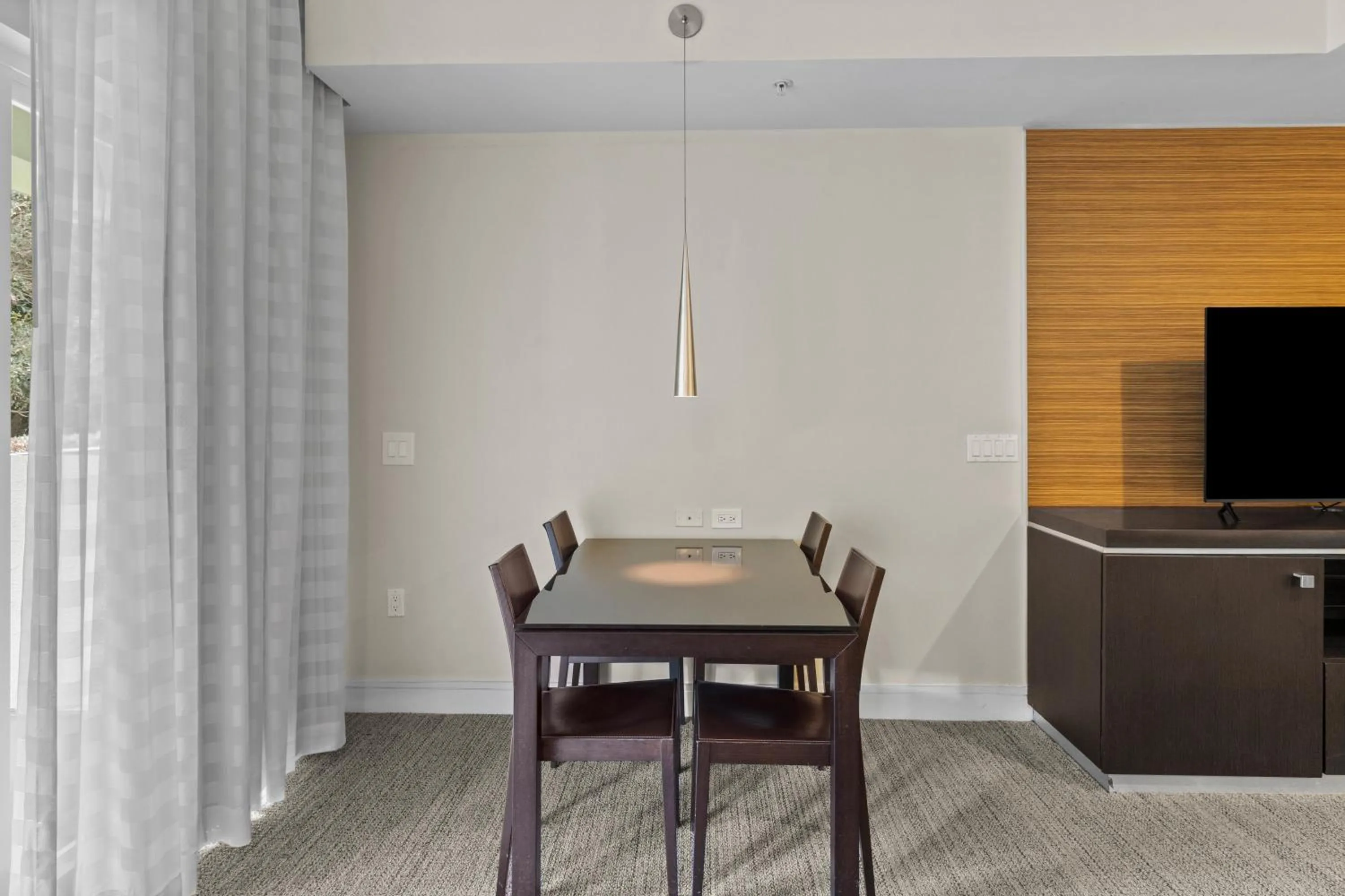 Dining area in Provident Doral At The Blue