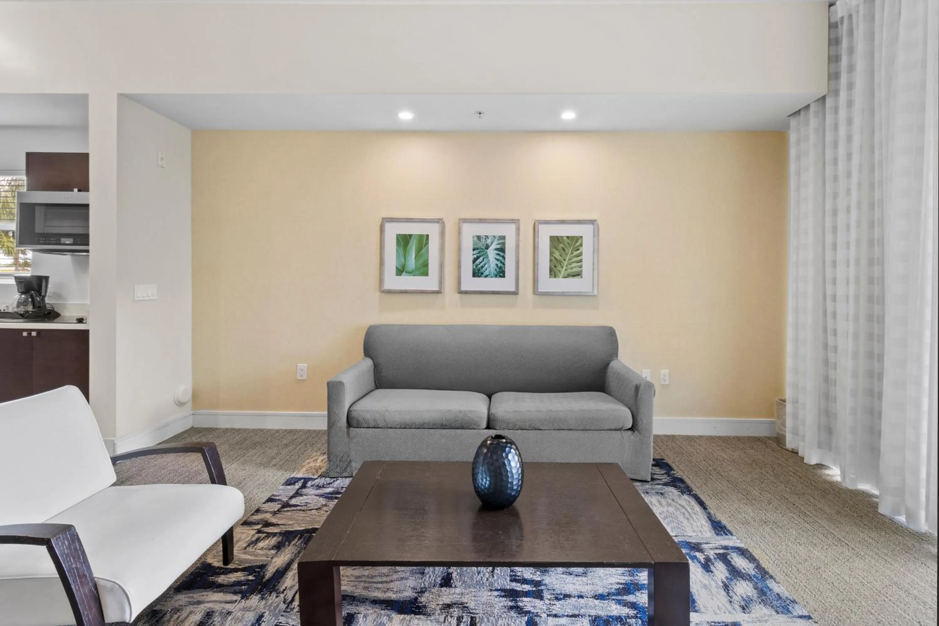 Living room in Provident Doral At The Blue