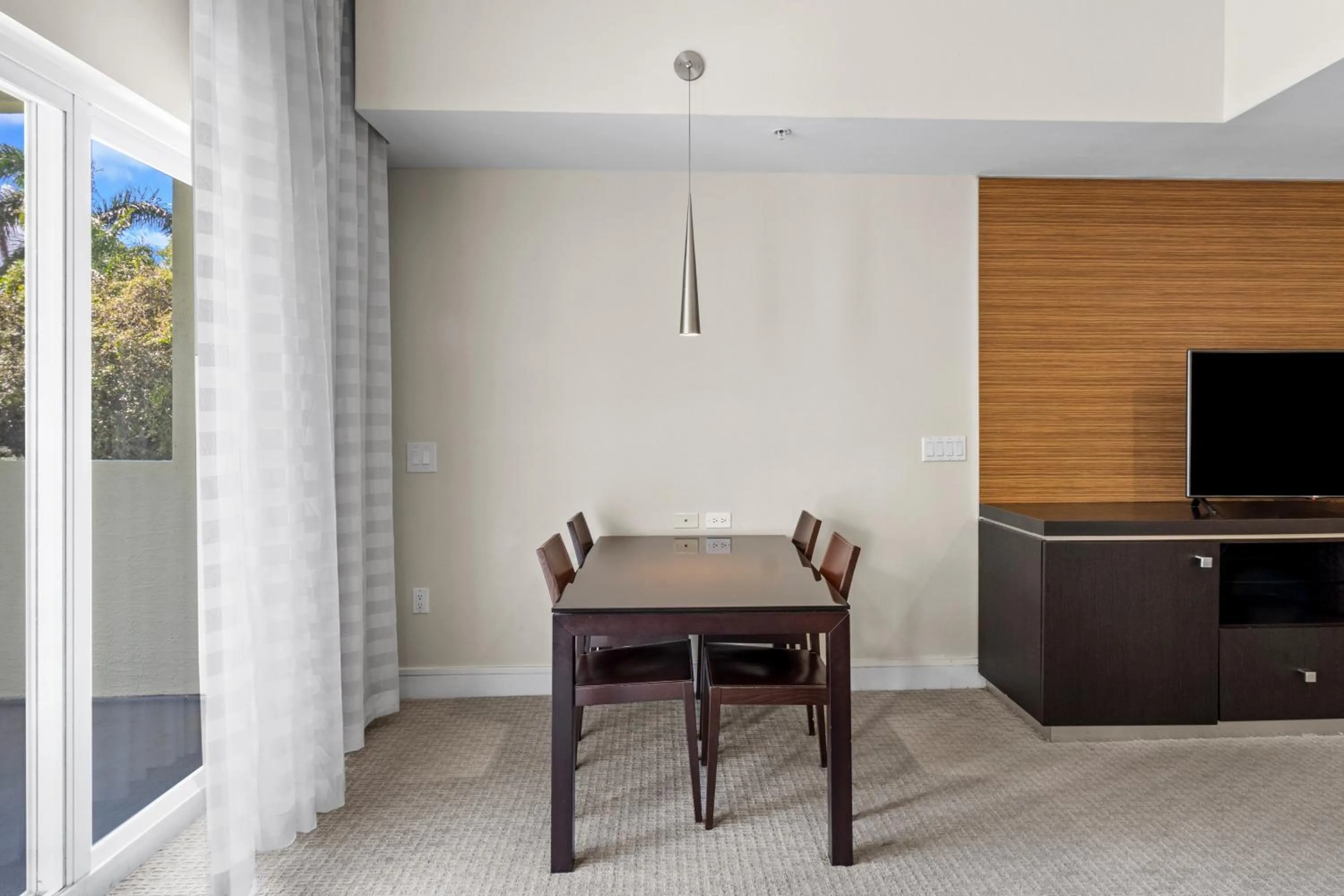 Dining area in Provident Doral At The Blue