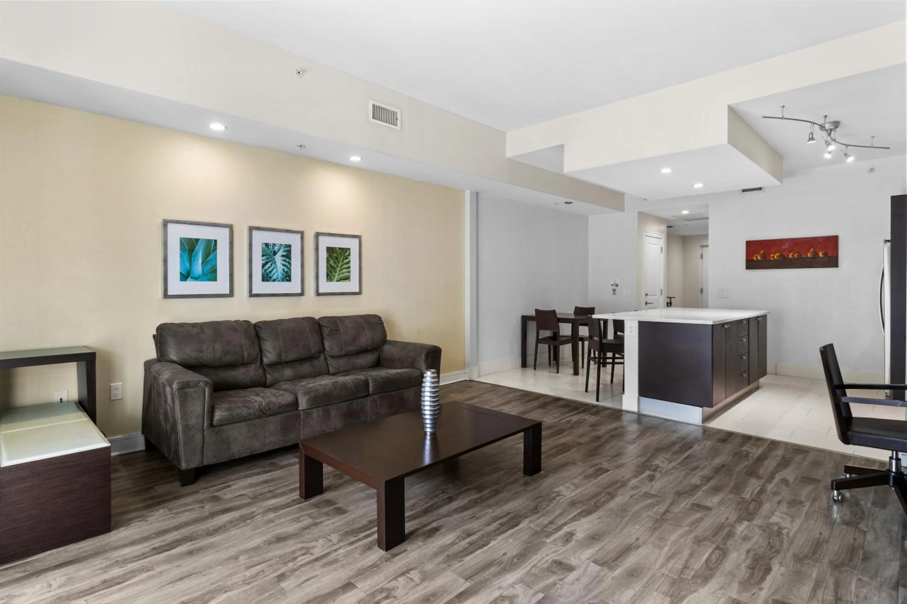 Living room in Provident Doral At The Blue