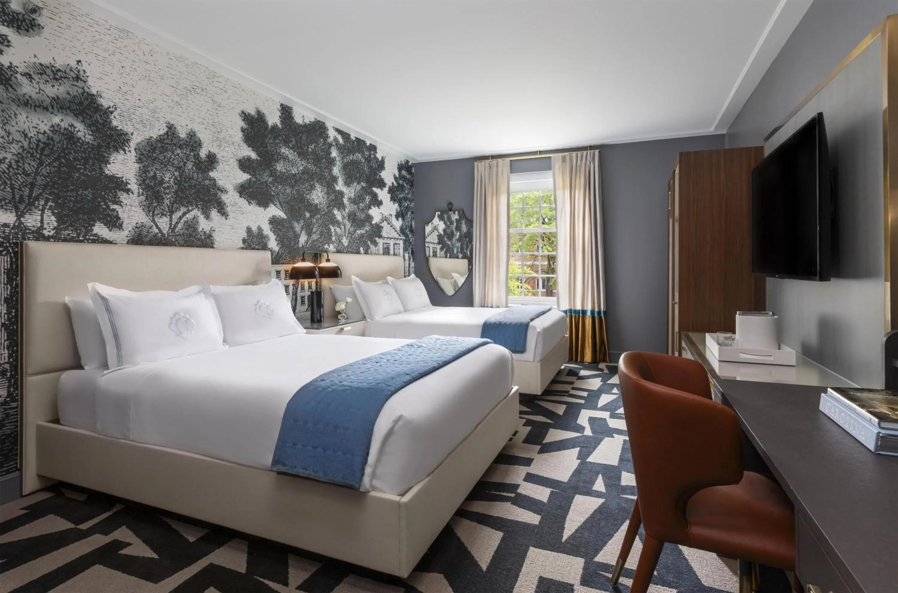 Bedroom, Bed in The Carolina Inn, a Destination by Hyatt Hotel