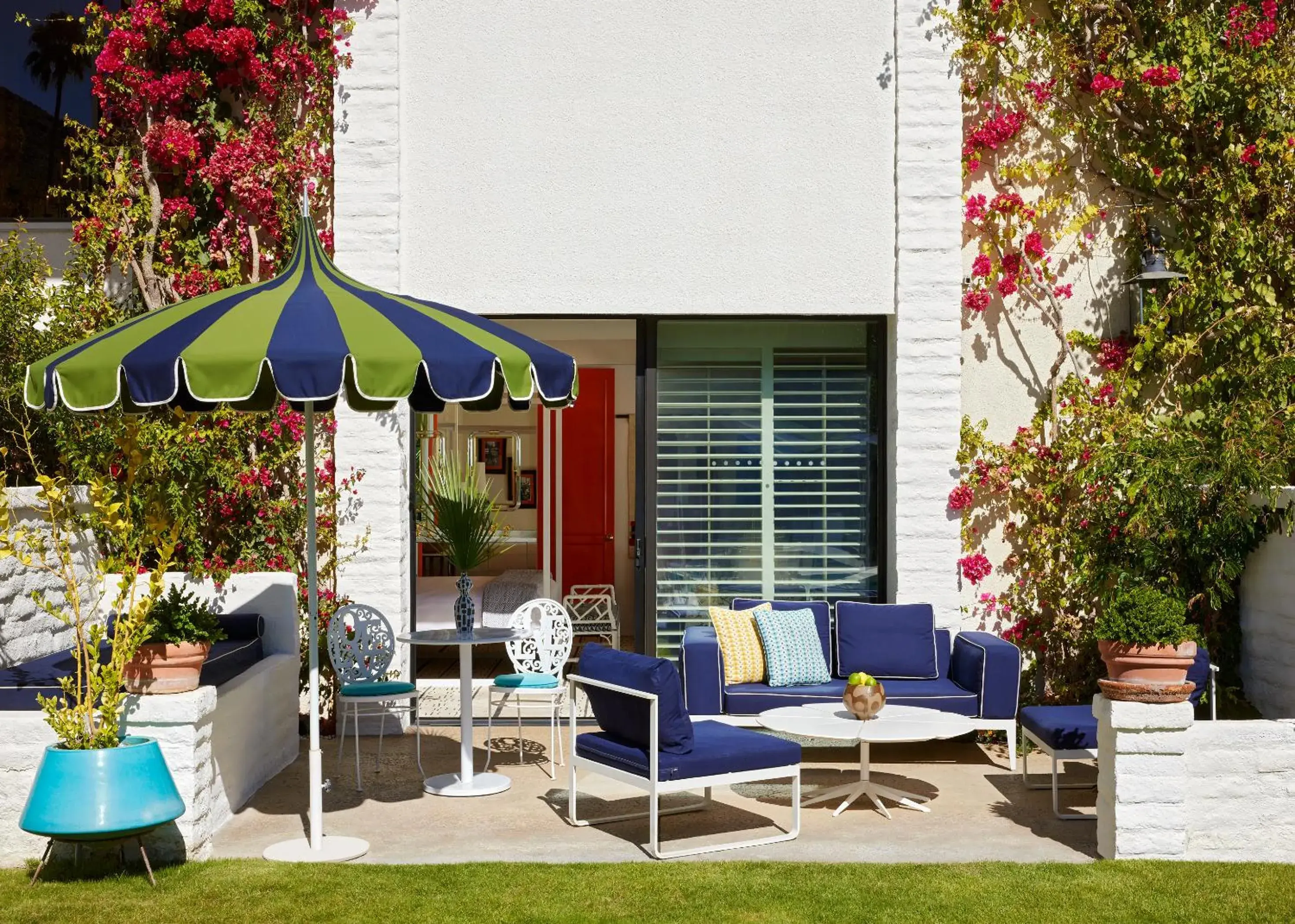 Poolside Double Room in Parker Palm Springs Poolside Double Room in Parker Palm Springs