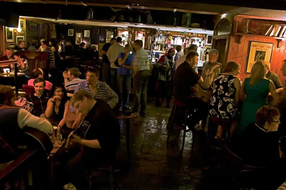 People in Foyles Hotel