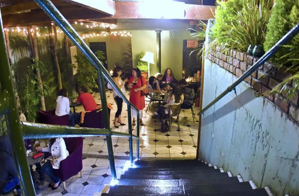 People in Foyles Hotel